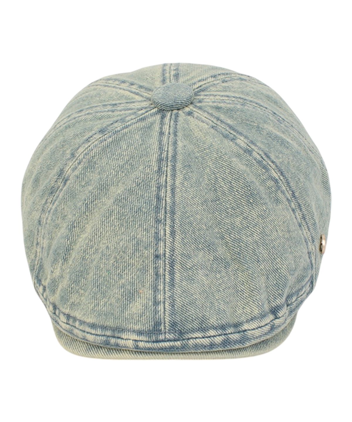 유니버셜 케미스트리(UNIVERSAL CHEMISTRY) Vintage Washing Emerald Denim Huntingcap 헌팅캡