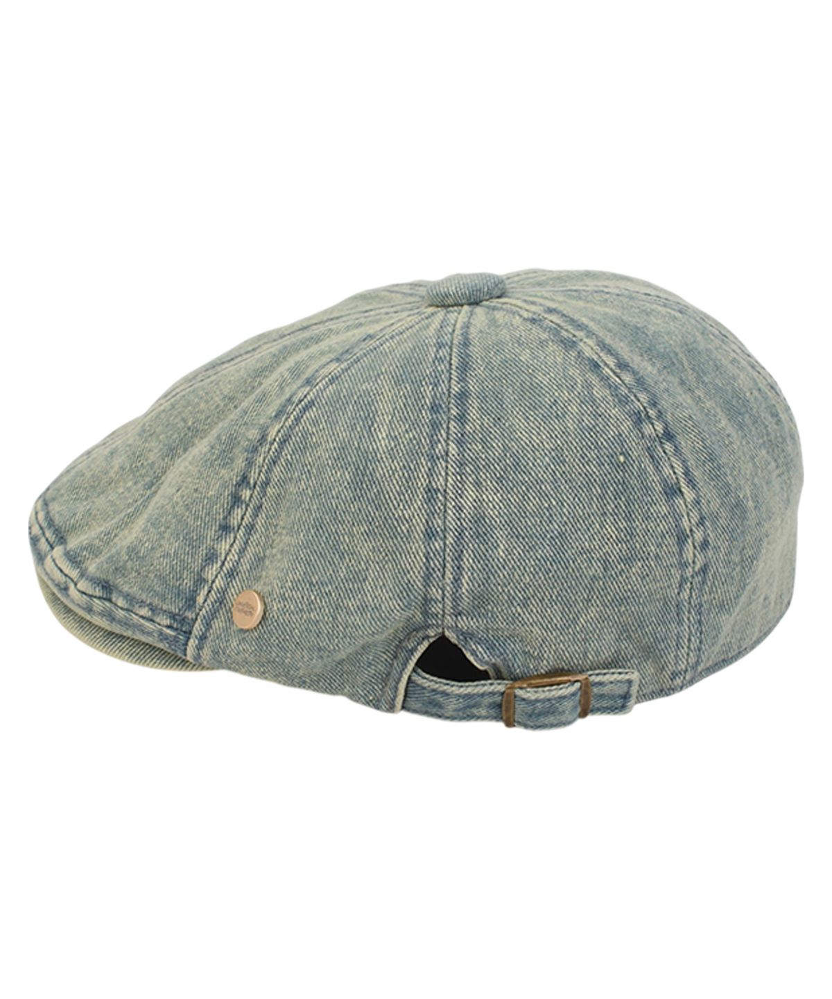 유니버셜 케미스트리(UNIVERSAL CHEMISTRY) Vintage Washing Emerald Denim Huntingcap 헌팅캡