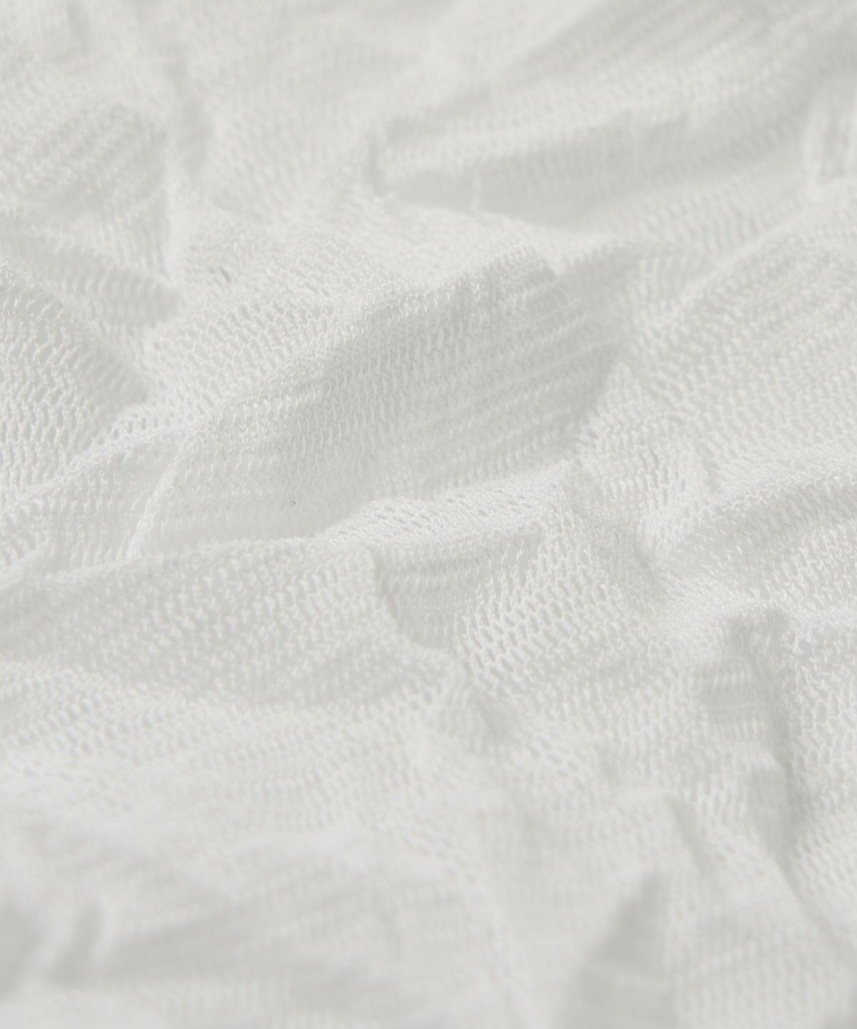 윤세(YUNSE) 플리츠 시어 스카프 (화이트)