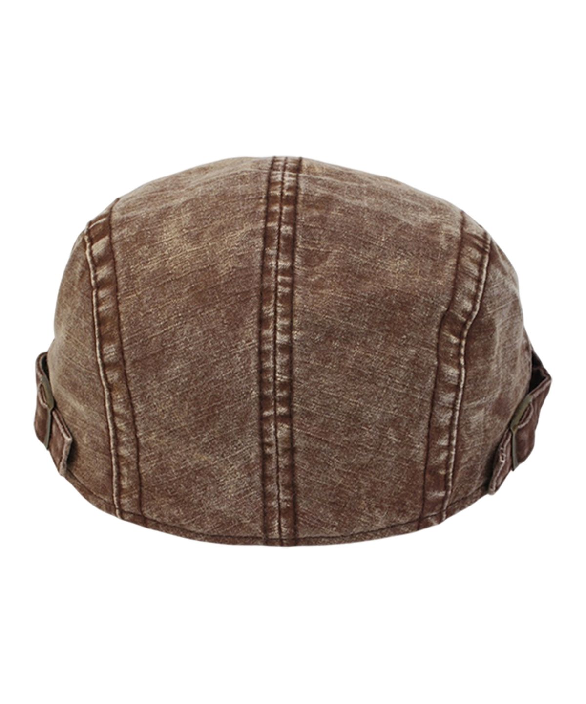 유니버셜 케미스트리(UNIVERSAL CHEMISTRY) Hard Washing Logo Brown Huntingcap 헌팅캡