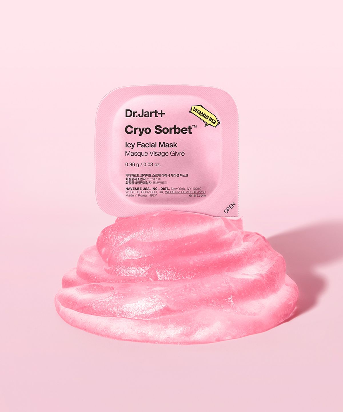 닥터자르트(DR.JART) 크라이오 소르베 아이시 페이셜 마스크 0.96g 4개입 + 콜라겐 마스크1매+ 수딩 마스크 5매