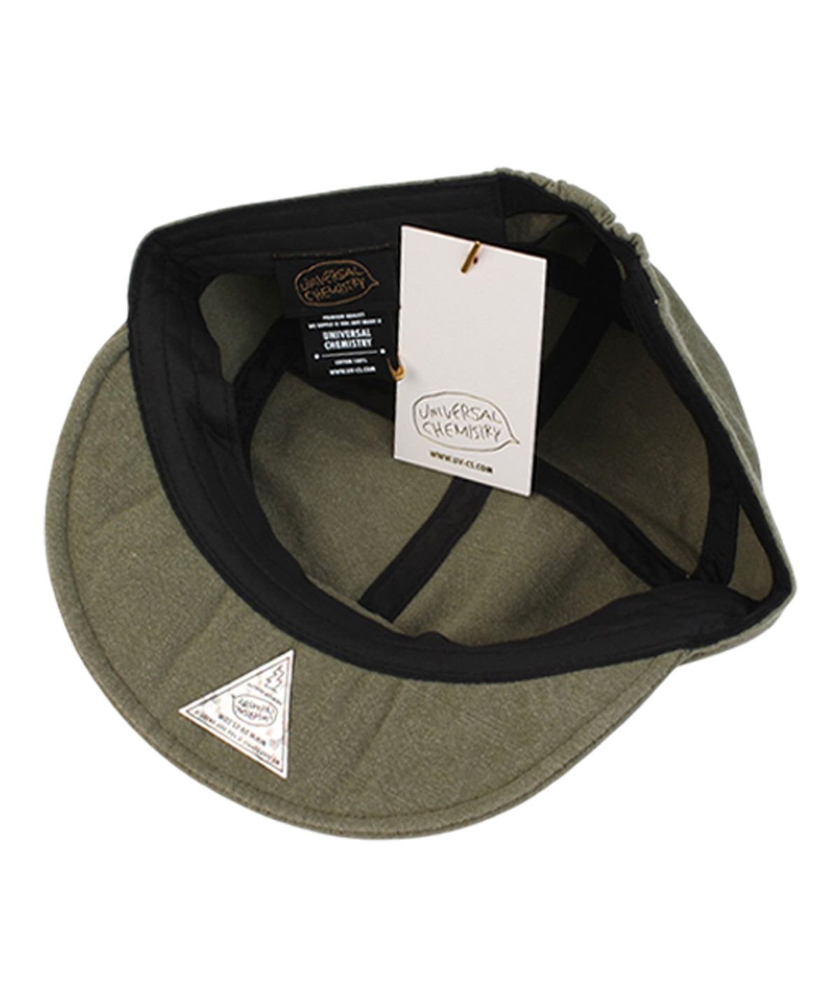 유니버셜 케미스트리(UNIVERSAL CHEMISTRY) Vintage Washing Khaki Marine Cap 마린캡