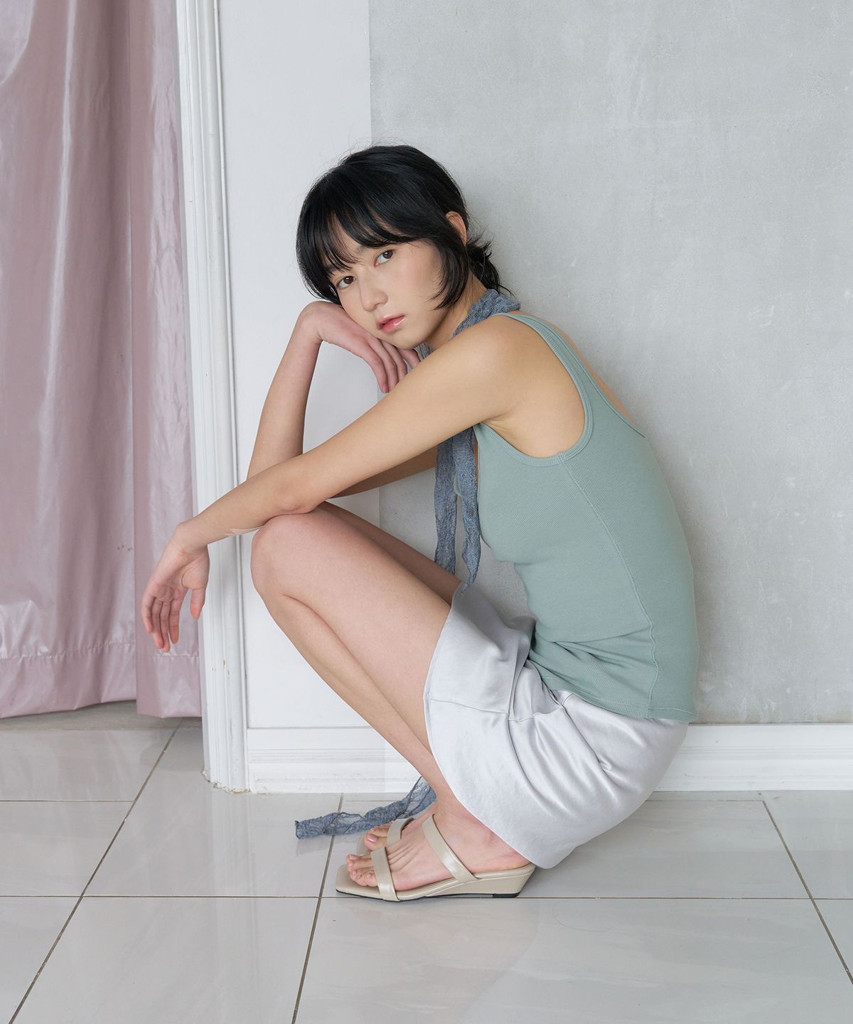 누스(NUUS) 밀란 투 스트랩 웨지 뮬 [n5307]_3color