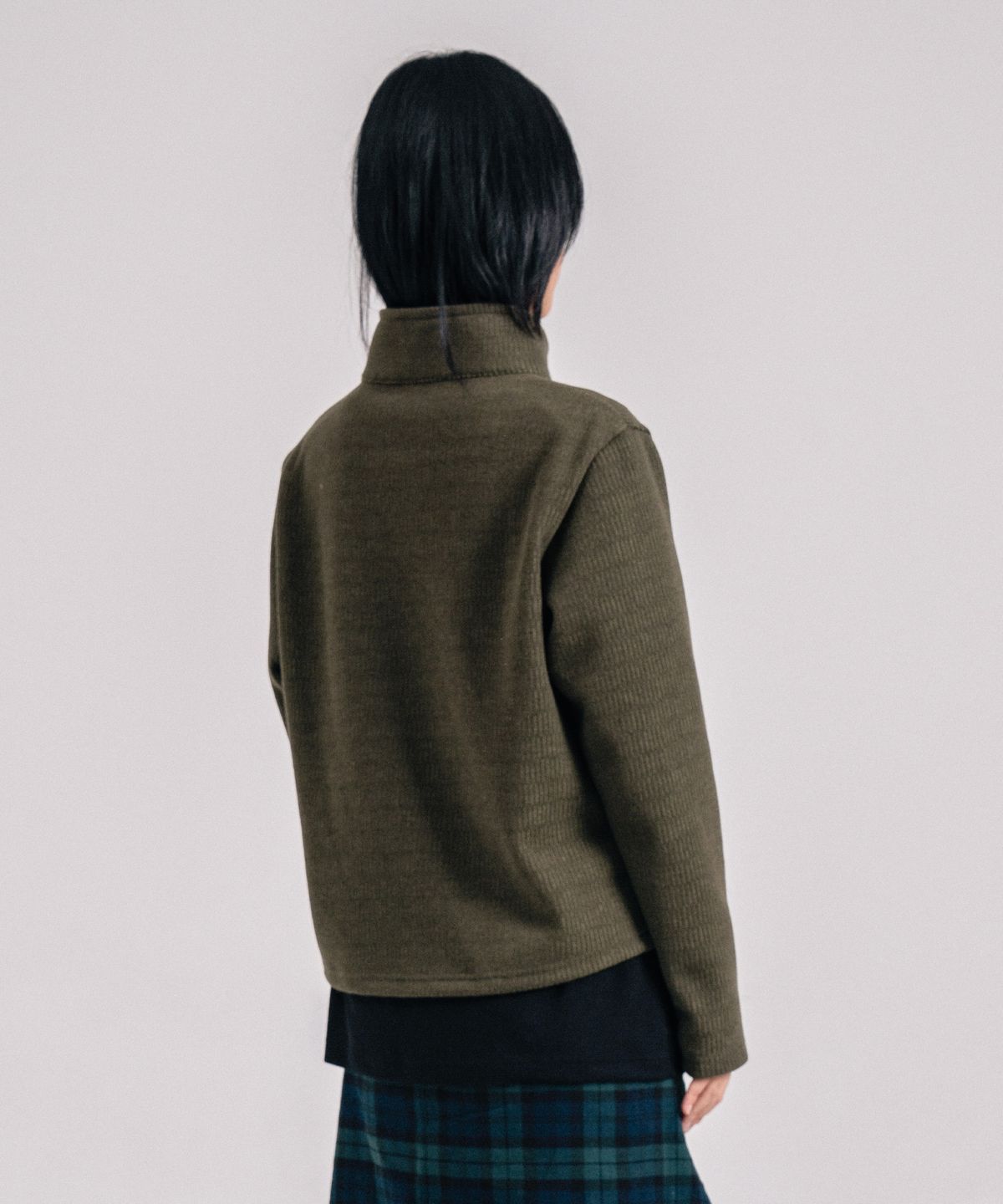 히피하우스(HIPPIE HAUS) Nothin lasts forever Knit Zip-up_C1