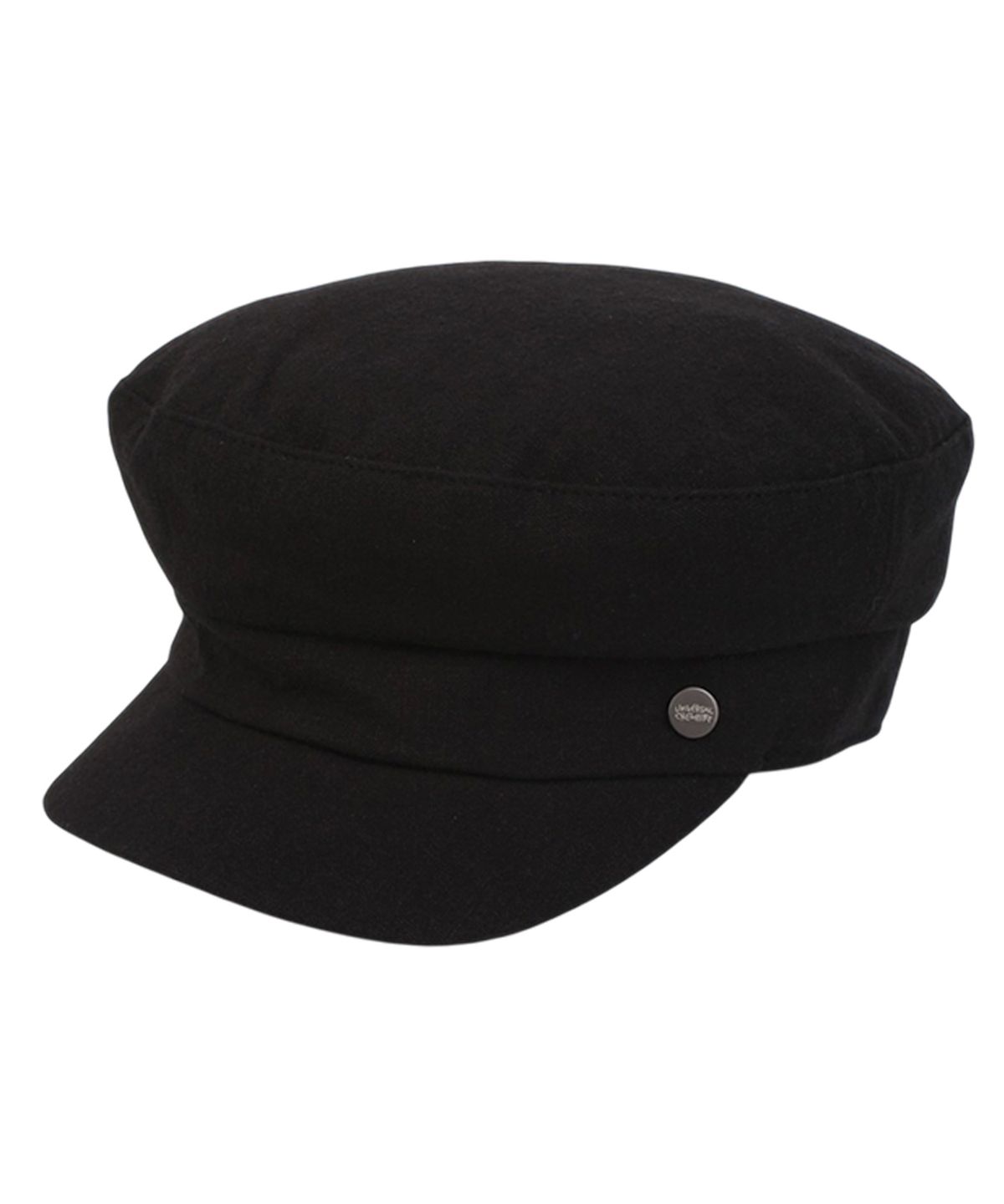 유니버셜 케미스트리(UNIVERSAL CHEMISTRY) Linen Black Logo Marine Cap 마린캡