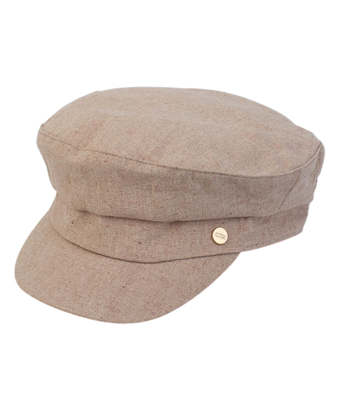 유니버셜 케미스트리(UNIVERSAL CHEMISTRY) Linen Beige Logo Marine Cap 마린캡