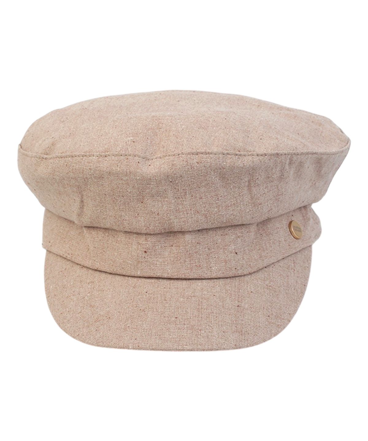 유니버셜 케미스트리(UNIVERSAL CHEMISTRY) Linen Beige Logo Marine Cap 마린캡