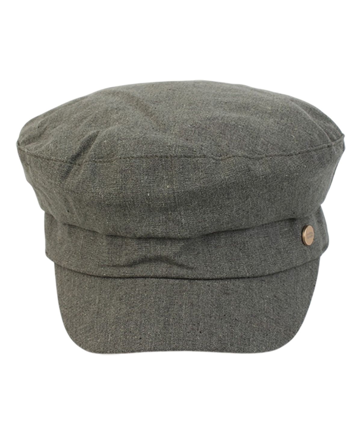 유니버셜 케미스트리(UNIVERSAL CHEMISTRY) Linen Khaki Logo Marine Cap 마린캡