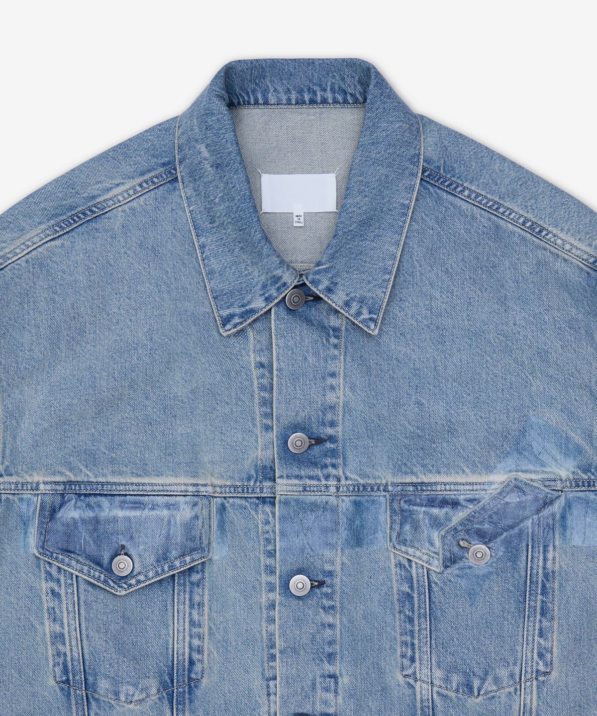 메종 마르지엘라(MAISON MARGIELA) 테이프드 데님 재킷 - 데님 / S67AM0109M30066962