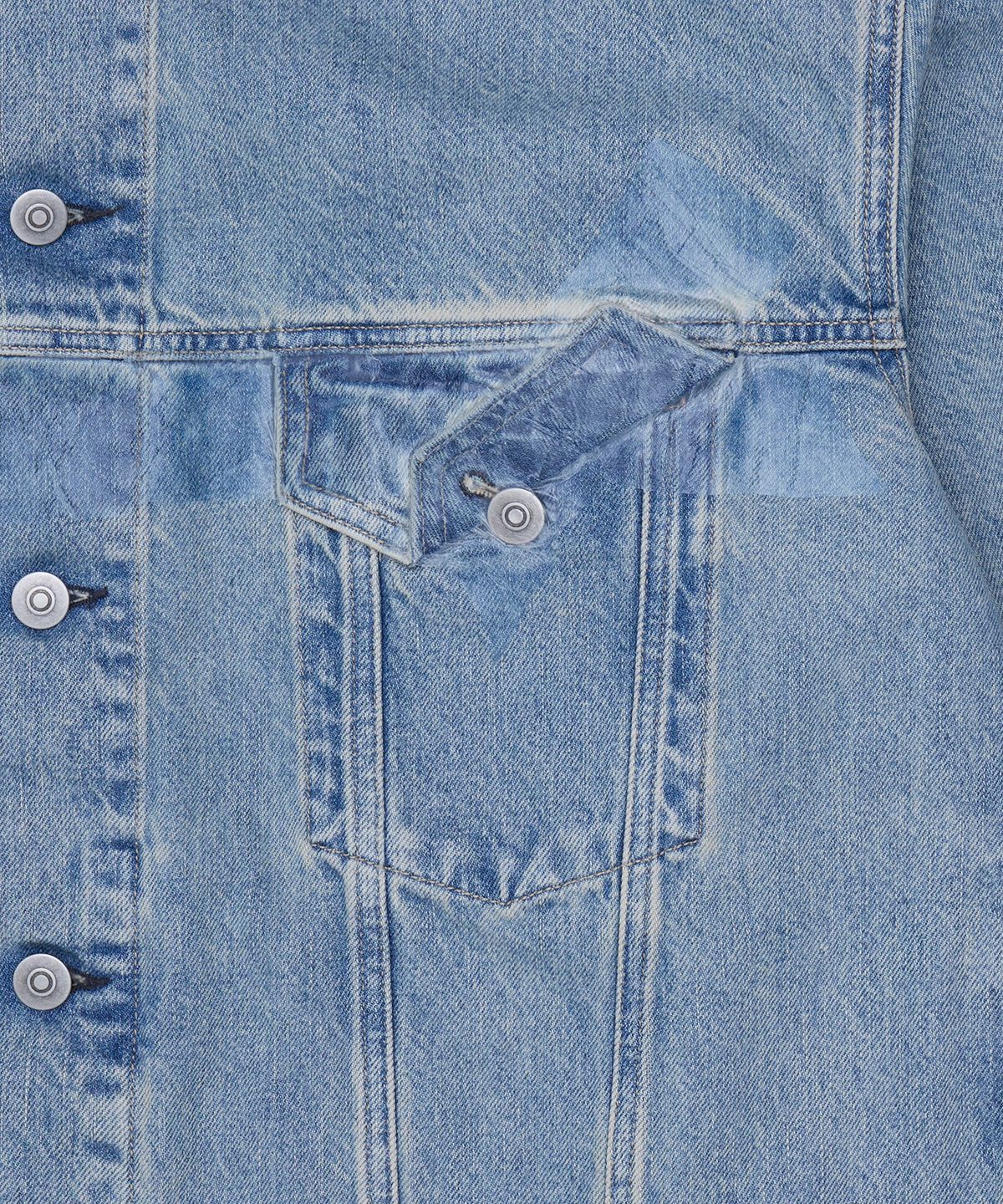 메종 마르지엘라(MAISON MARGIELA) 테이프드 데님 재킷 - 데님 / S67AM0109M30066962