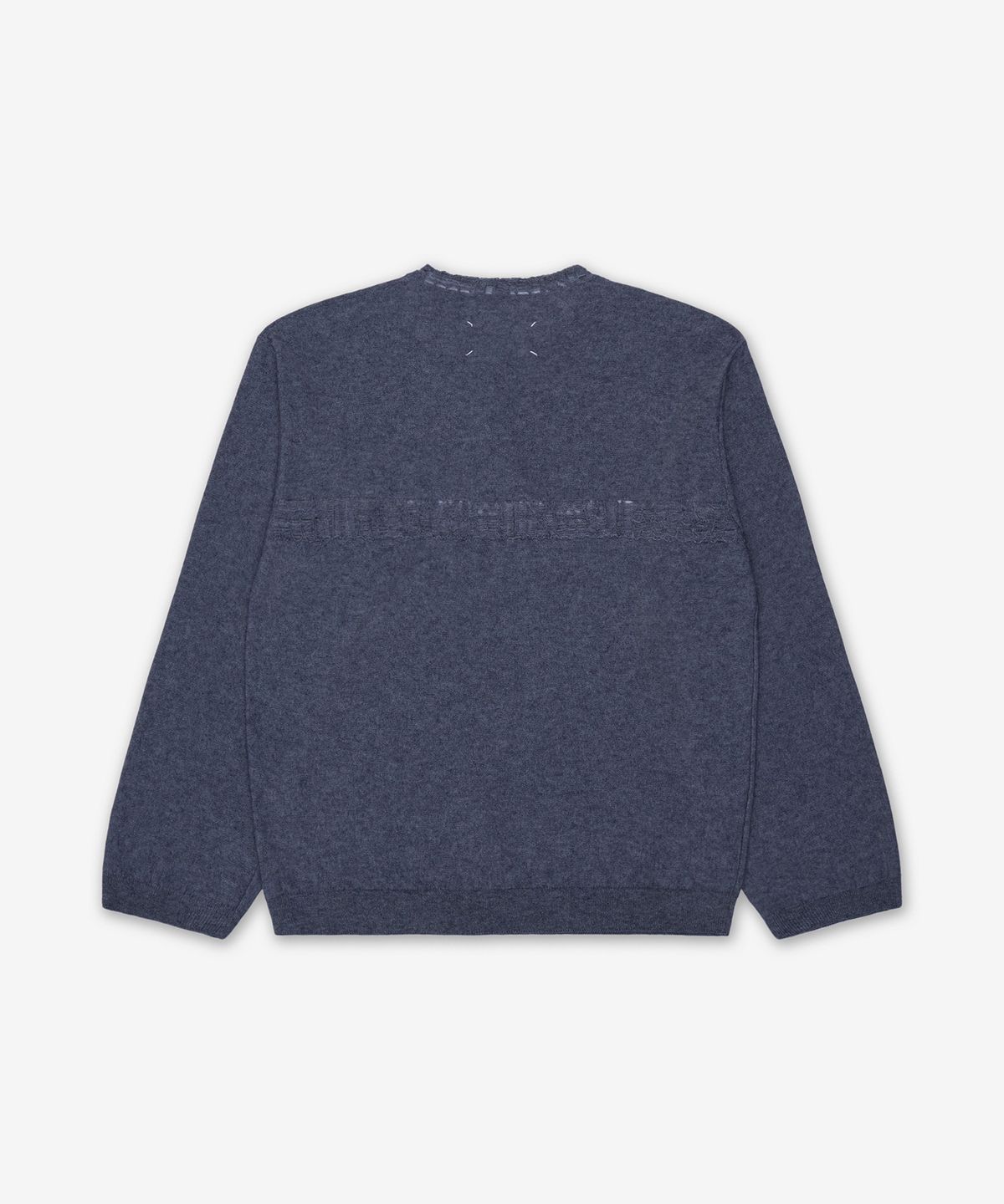 메종 마르지엘라(MAISON MARGIELA) 디스트레스드 코튼 저지 맨투맨 - 그레이 / S67HL0019M13261859J