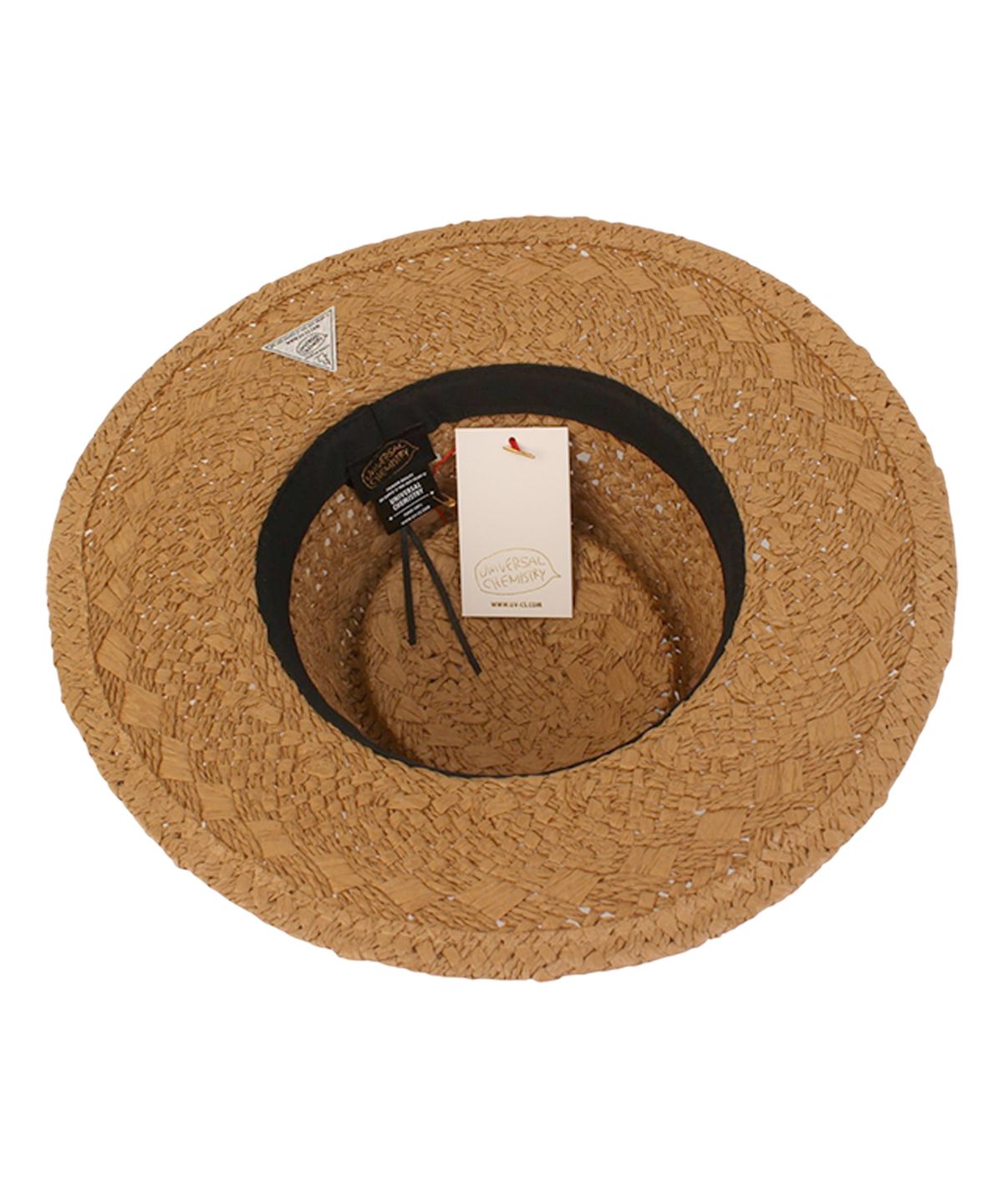 유니버셜 케미스트리(UNIVERSAL CHEMISTRY) SanJose BK line Brown Panama Hat 파나마햇