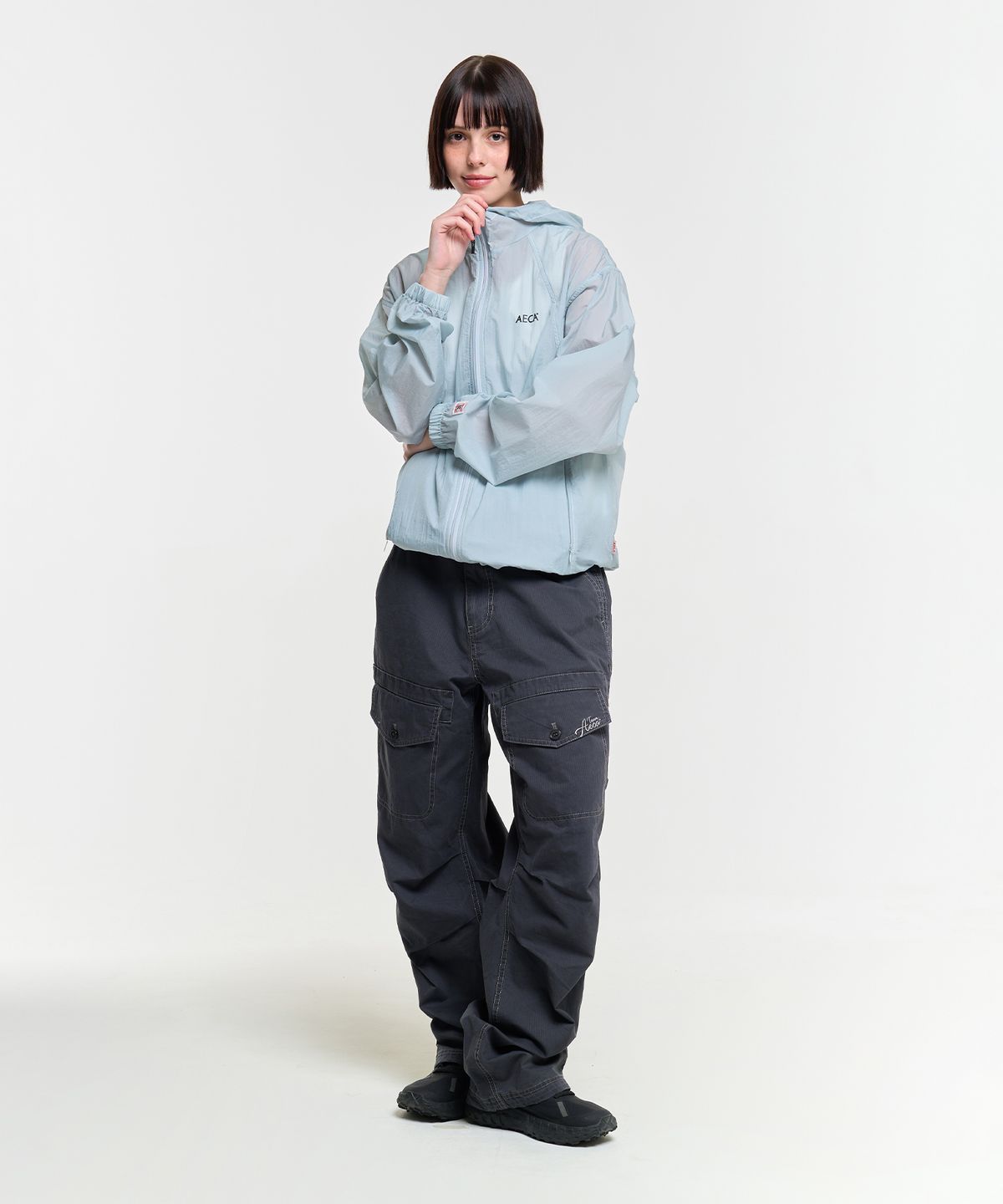 에이카화이트(AECA) AECA PACKABLE WINDBREAKER (4color)