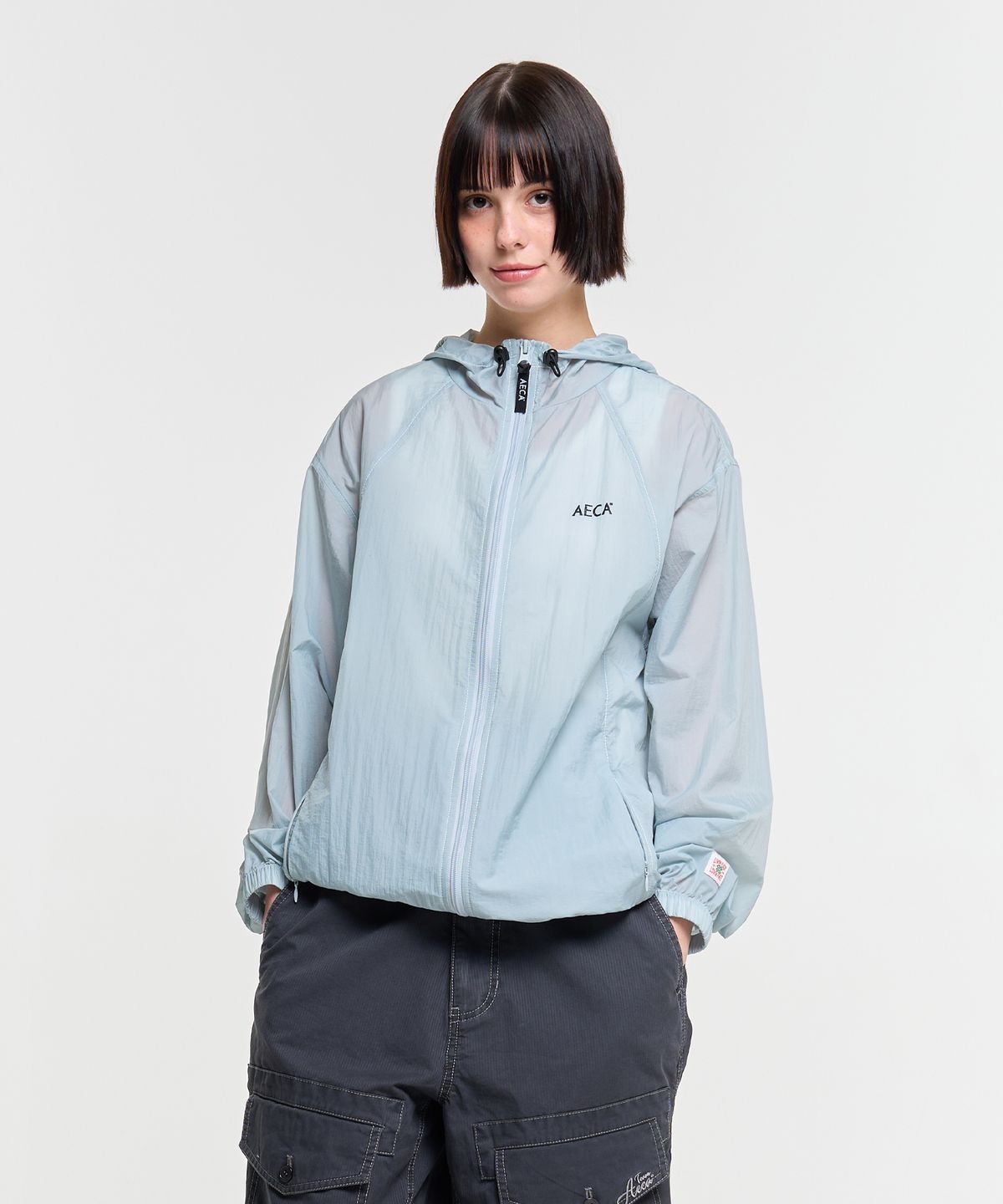 에이카화이트(AECA) AECA PACKABLE WINDBREAKER (4color)