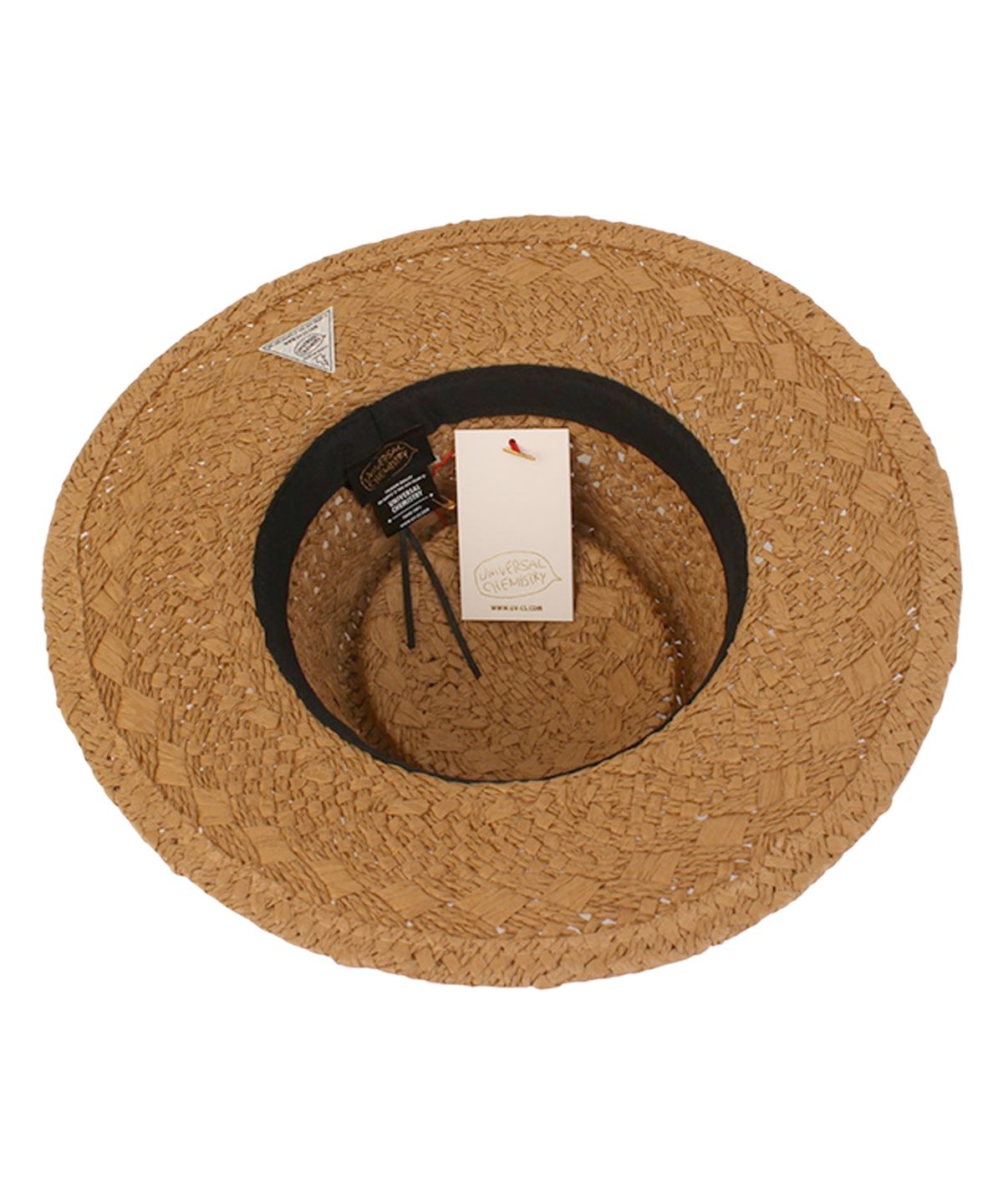 유니버셜 케미스트리(UNIVERSAL CHEMISTRY) SanJose BG line Brown Panama Hat 파나마햇