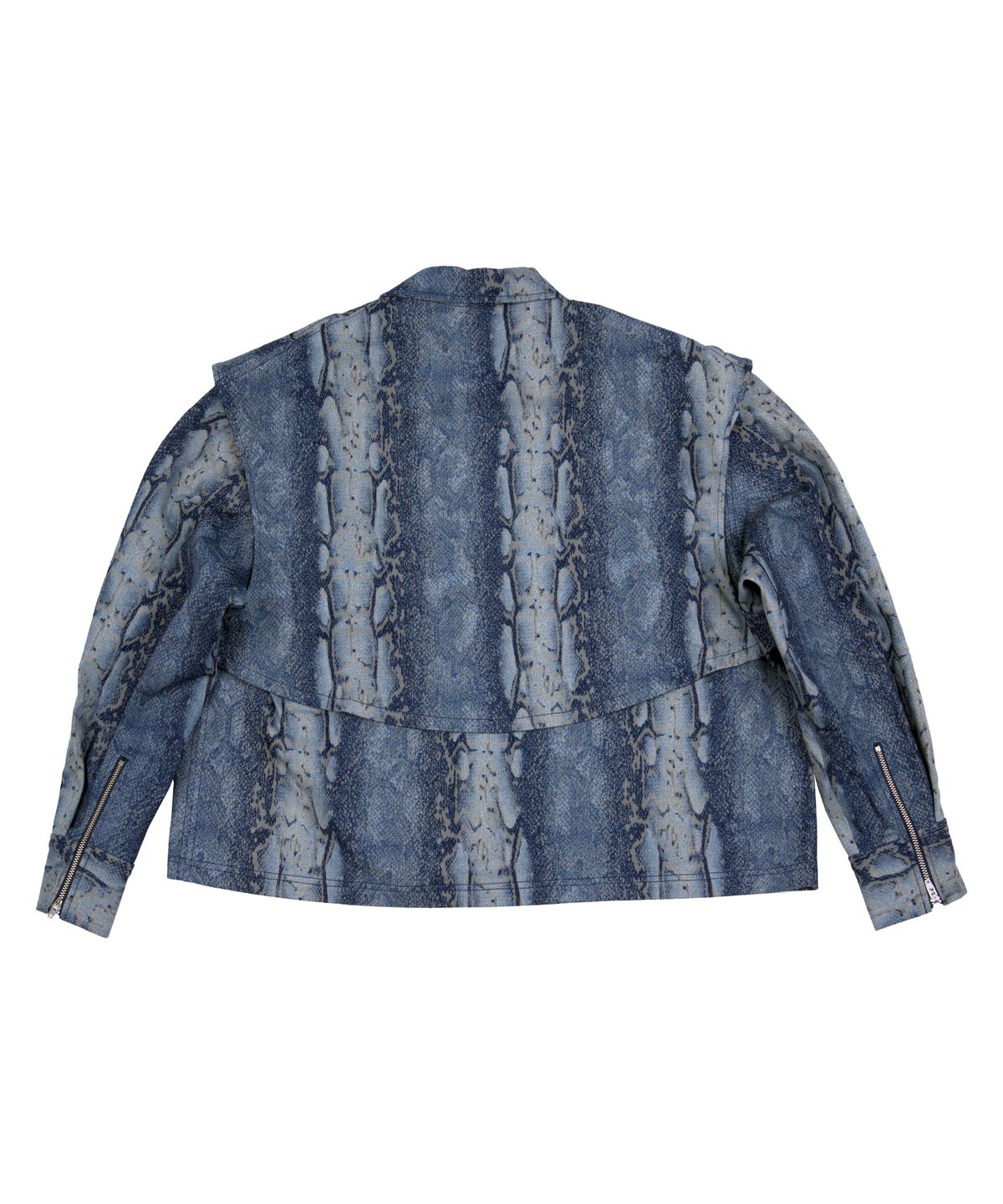 히피하우스(HIPPIE HAUS) Snake Denim Jacket_C2