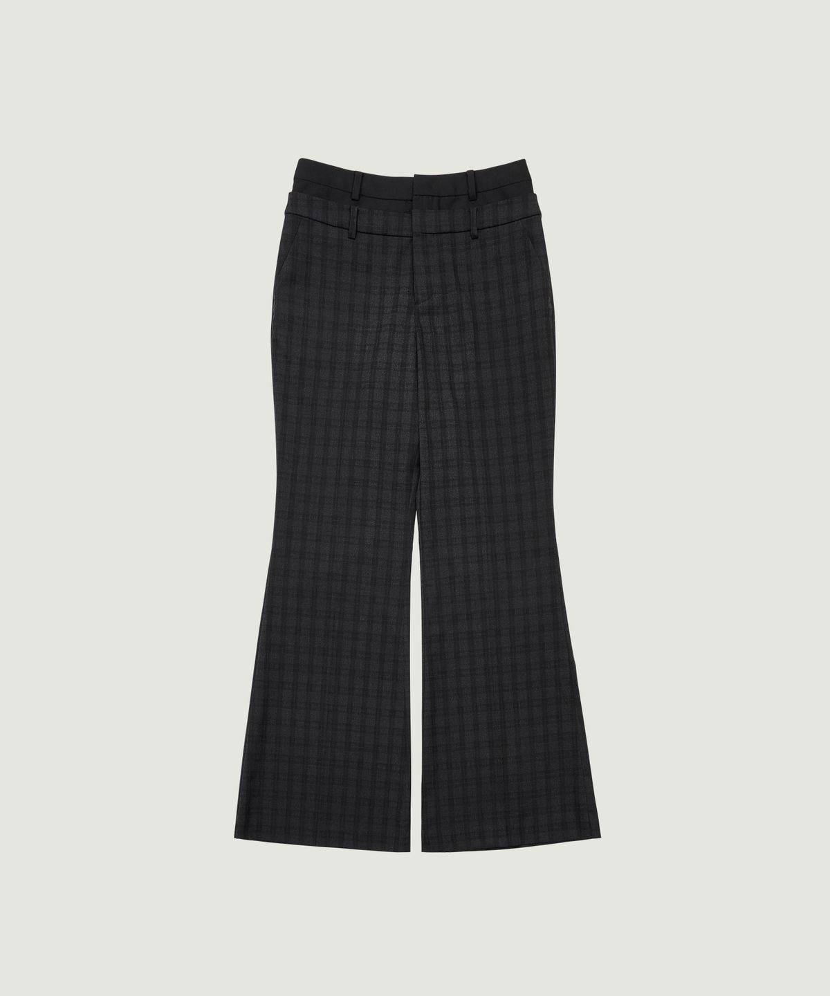 그로브(GROVE) JANELL LAYERED PANTS (BLACK)