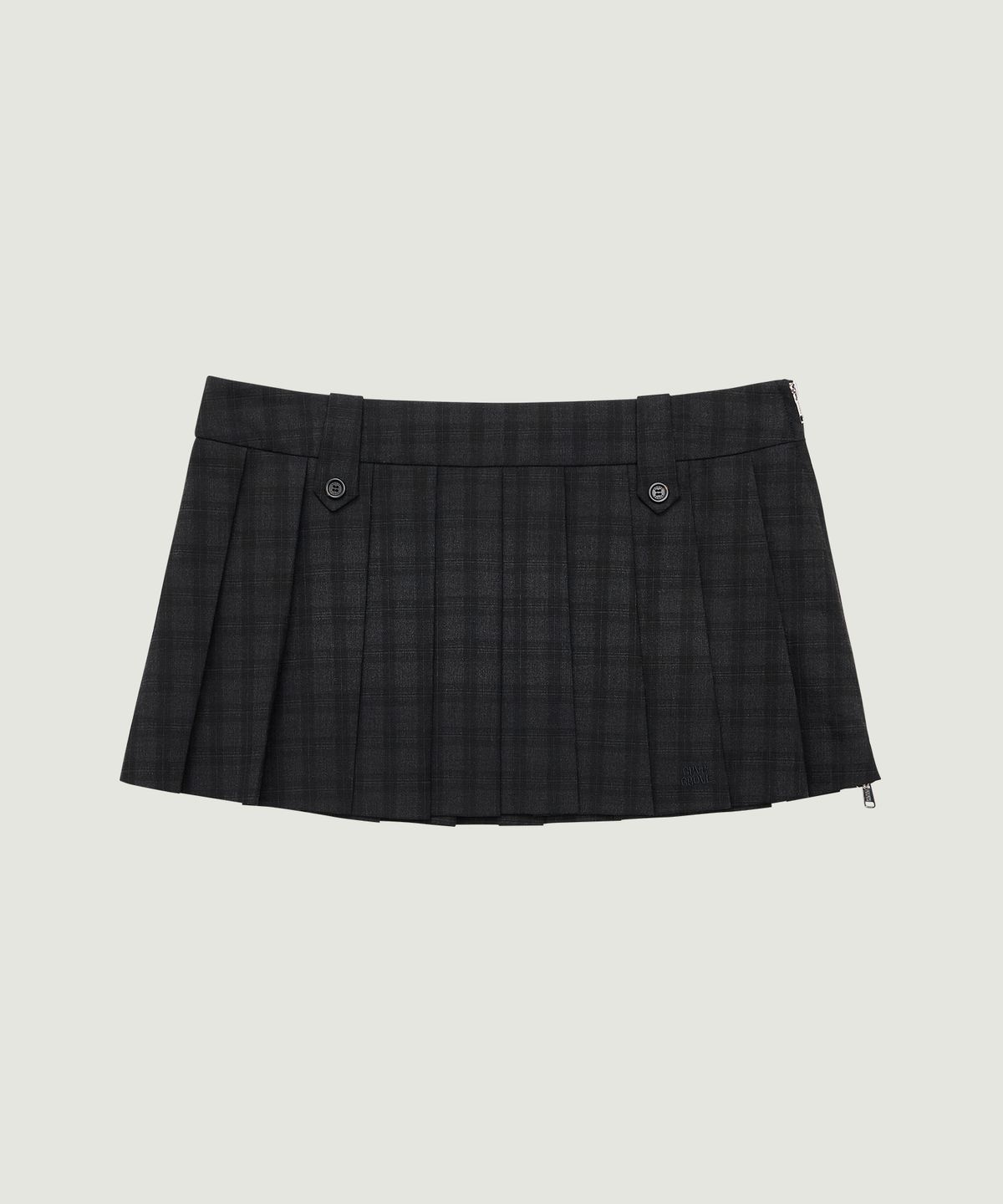 그로브(GROVE) JANELL LAYERED SKIRT (BLACK)