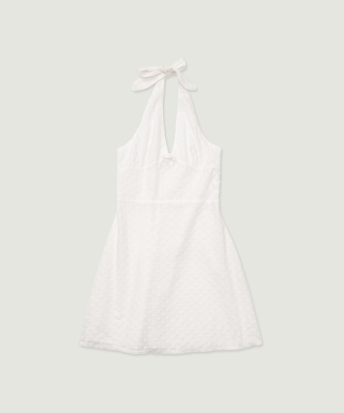 그로브(GROVE) CATHERINE HALTER ONE-PIECE (WHITE)