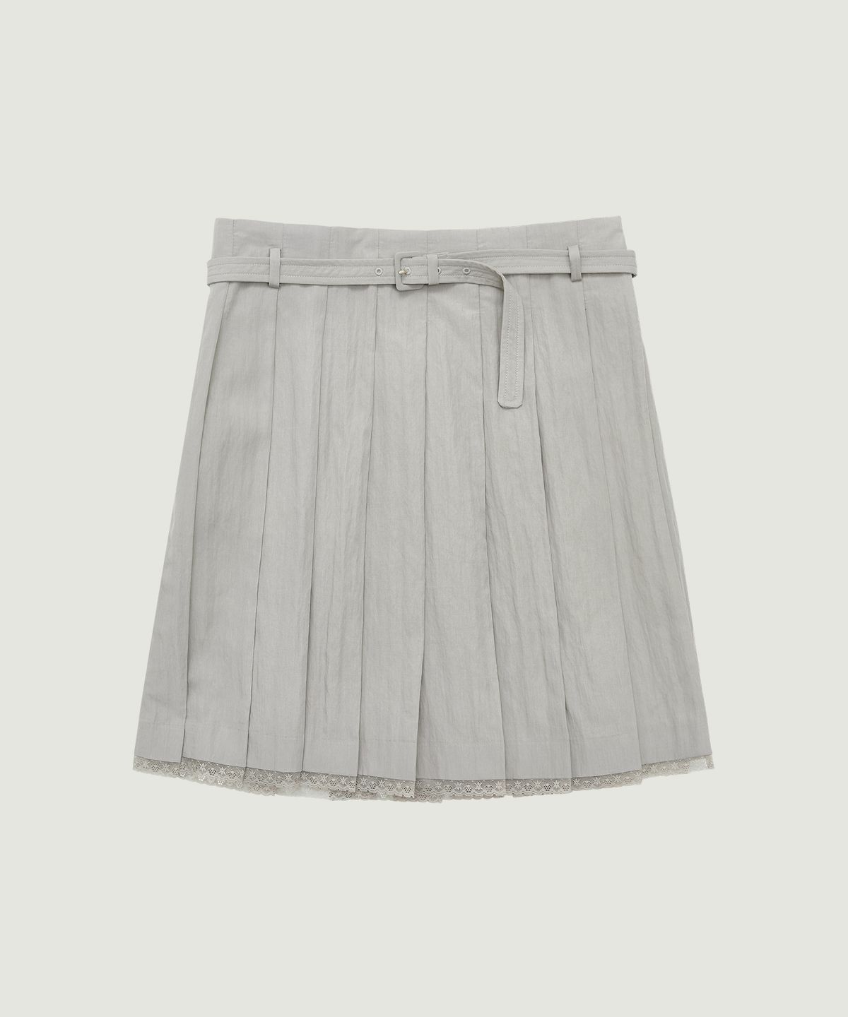 그로브(GROVE) INES MIDI SKIRT (GRAY)