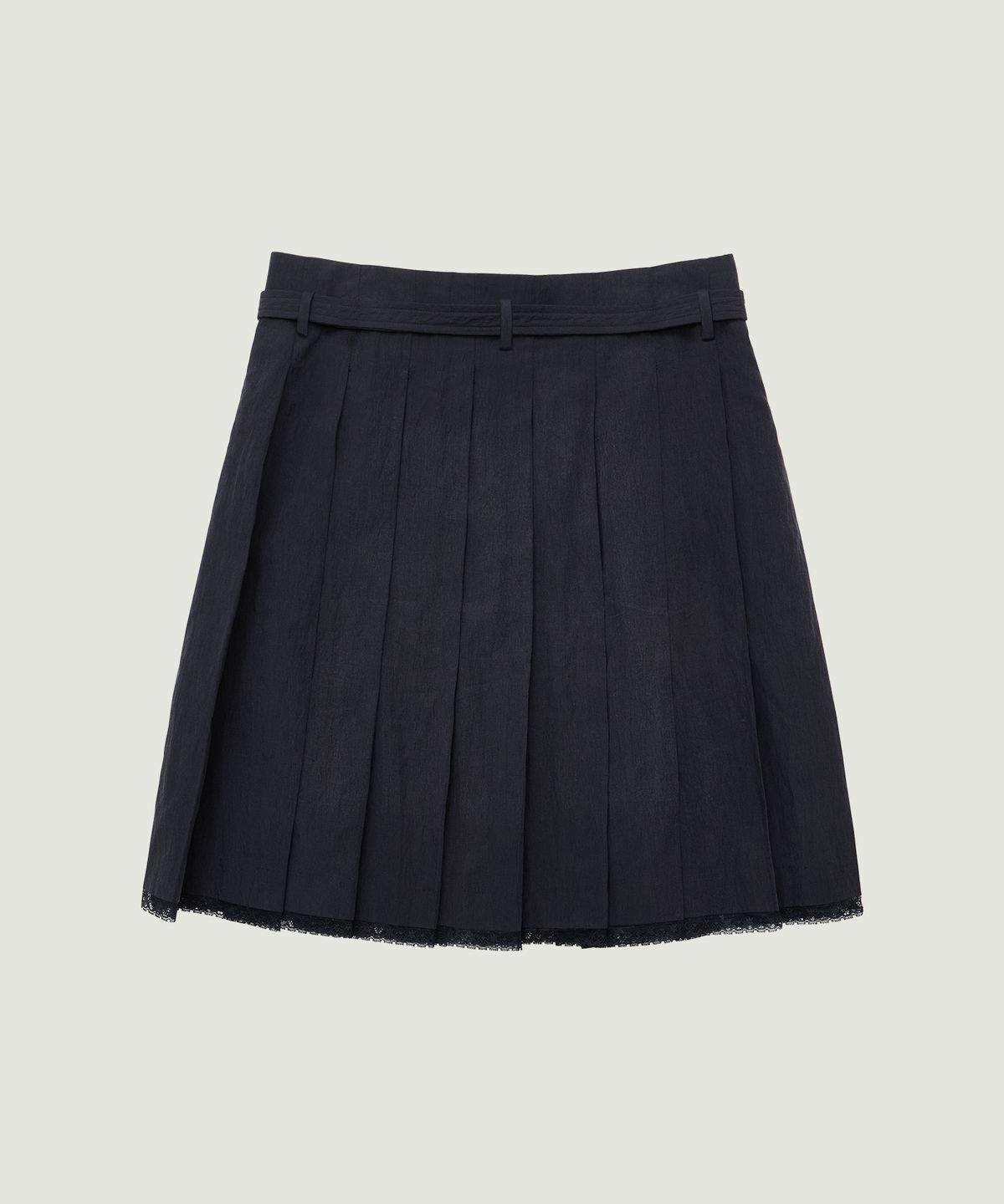 그로브(GROVE) INES MIDI SKIRT (NAVY)