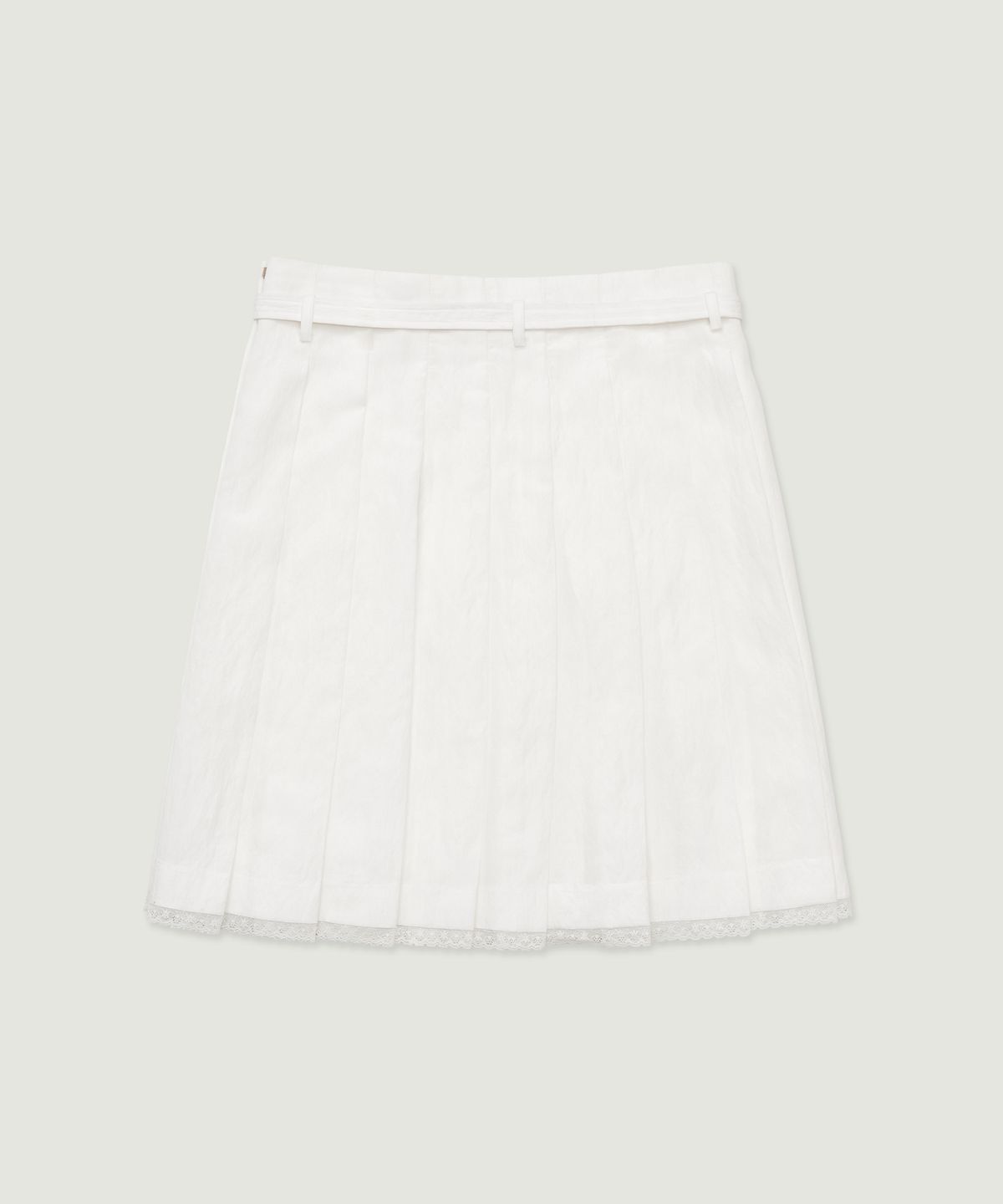 그로브(GROVE) INES MIDI SKIRT (WHITE)