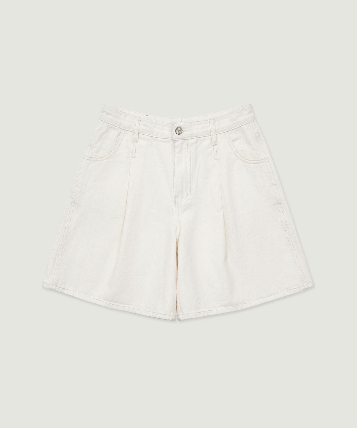 그로브(GROVE) PRIM MIDI SHORTS (IVORY)