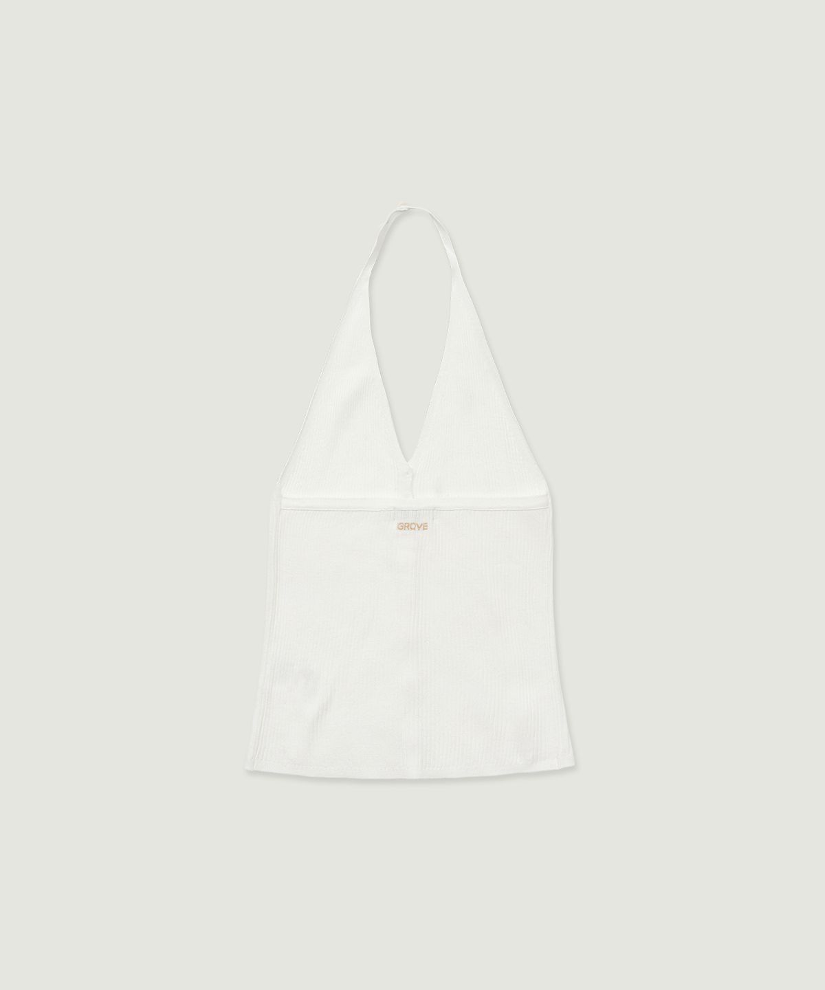 그로브(GROVE) 26SS ALINA HALTER TOP (IVORY)