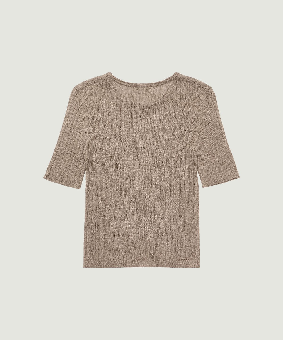 그로브(GROVE) GABY H/S KNIT (BROWN)