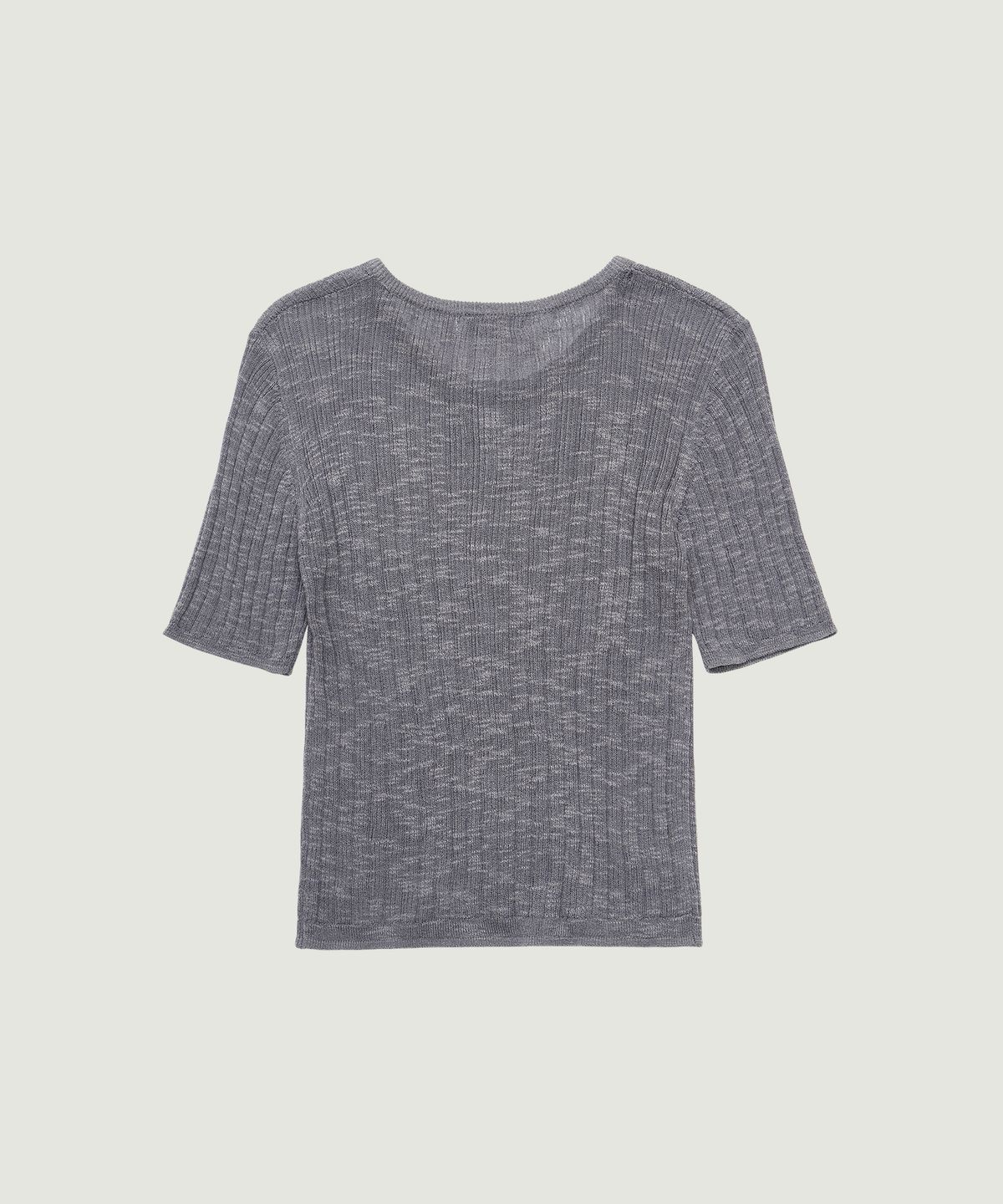그로브(GROVE) GABY H/S KNIT (GRAY)