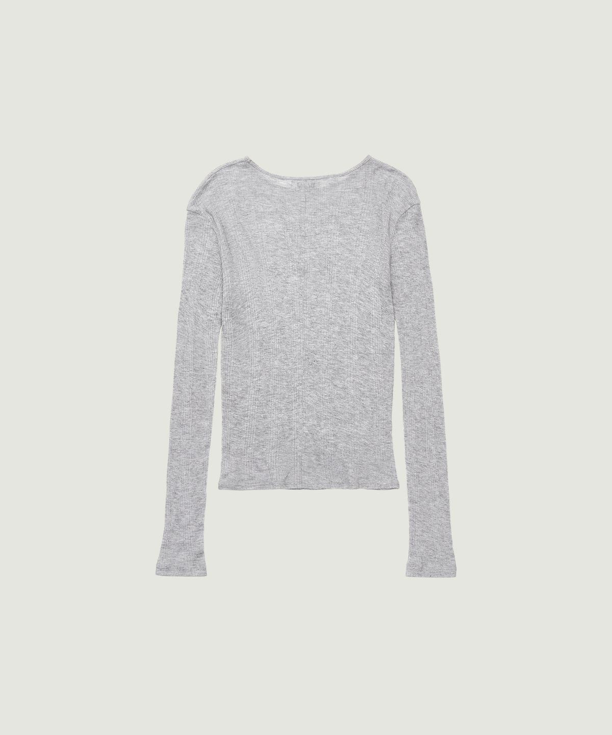 그로브(GROVE) GABY L/S T-SHIRT (GRAY)