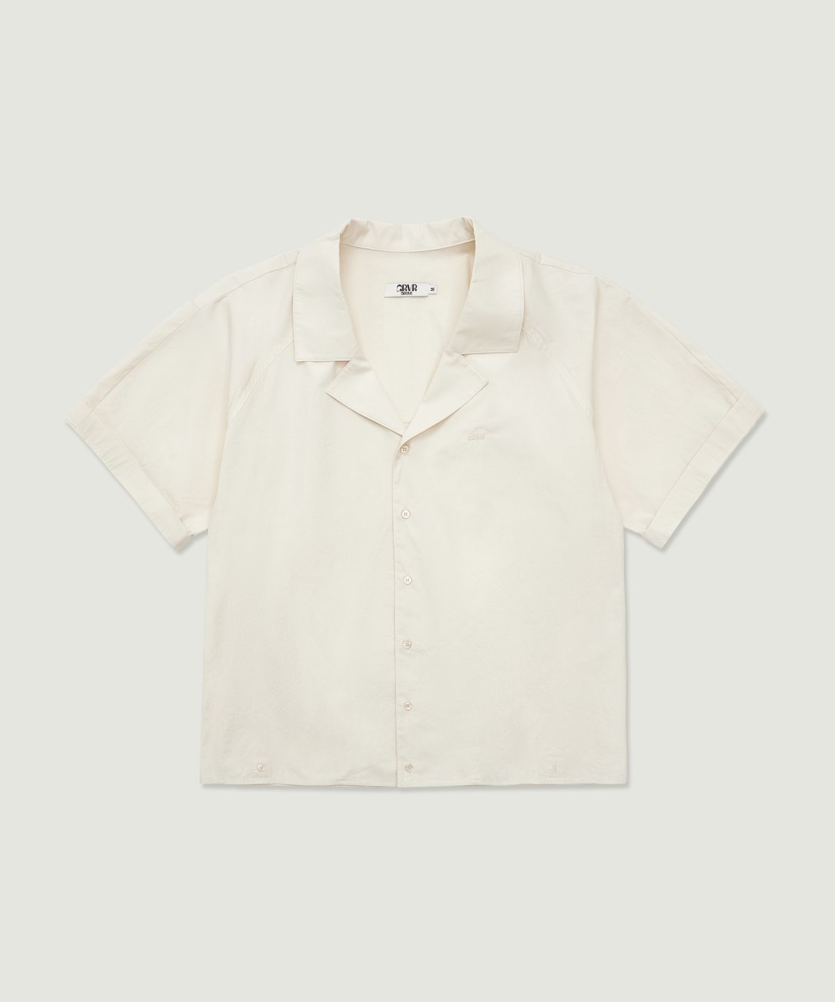 그로브(GROVE) CALIA H/S SHIRT (IVORY)