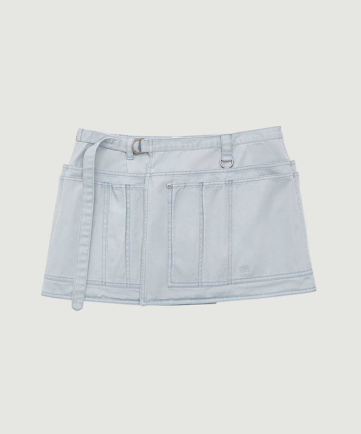 그로브(GROVE) TOVI LAYERED SKIRT (LIGHT BLUE)