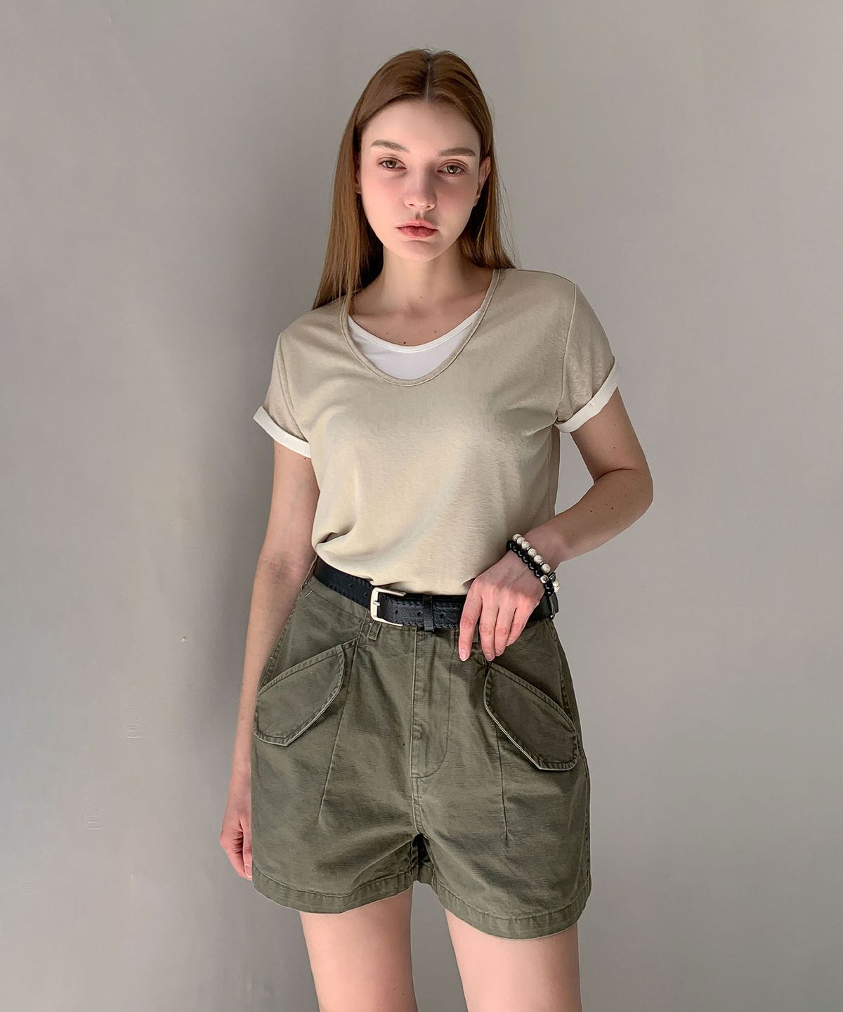 바스카라(VASCARA) Diagonal Pocket Shorts (4colors)