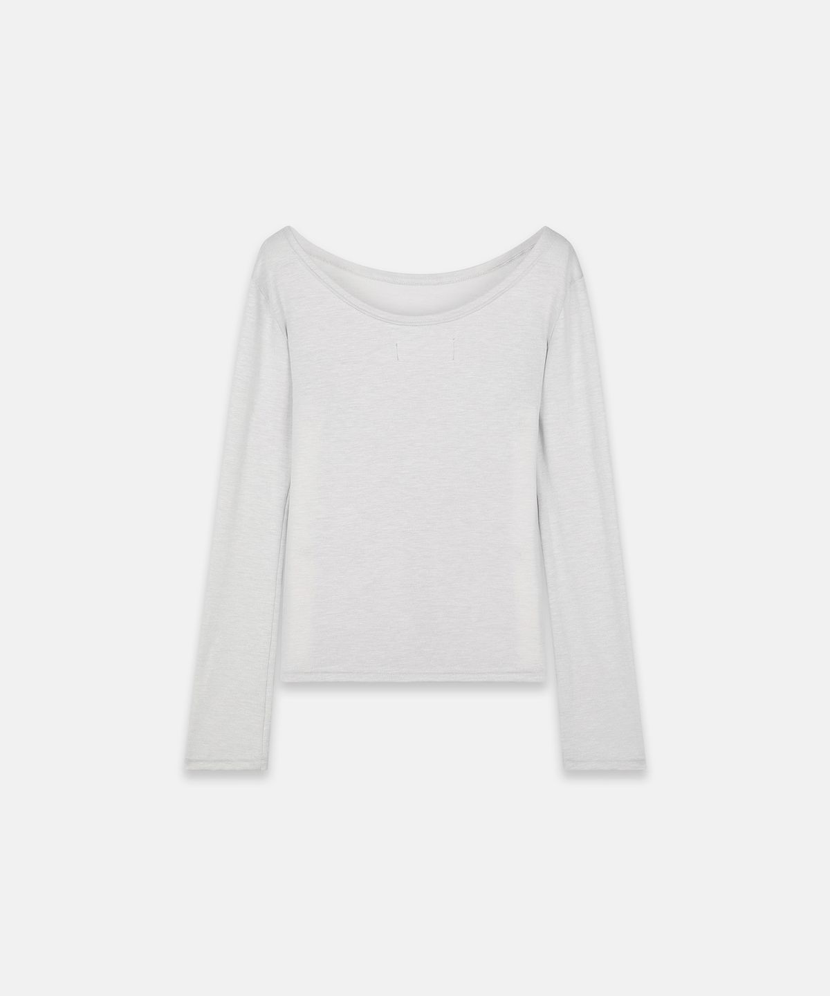나체(NACHE) RIBBON TYPO LONG SLEEVE SAND BEIGE