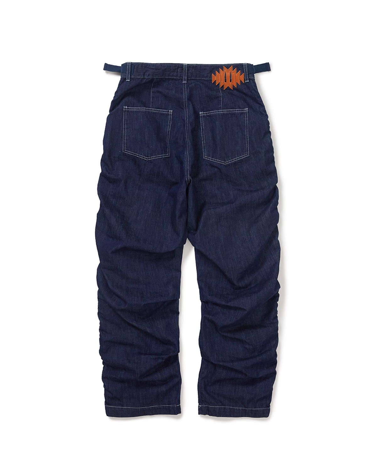 카락터(KARACTOR) Built mild denim pants / Indigo