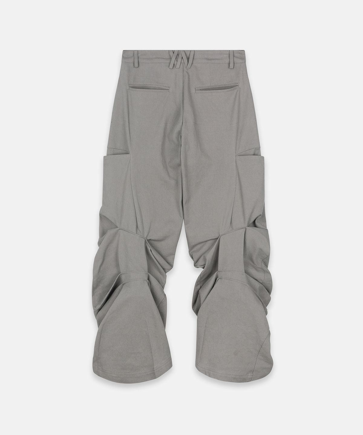 나체(NACHE) PINTUCK WIDE PANTS (UNISEX) DUSTY BEIGE