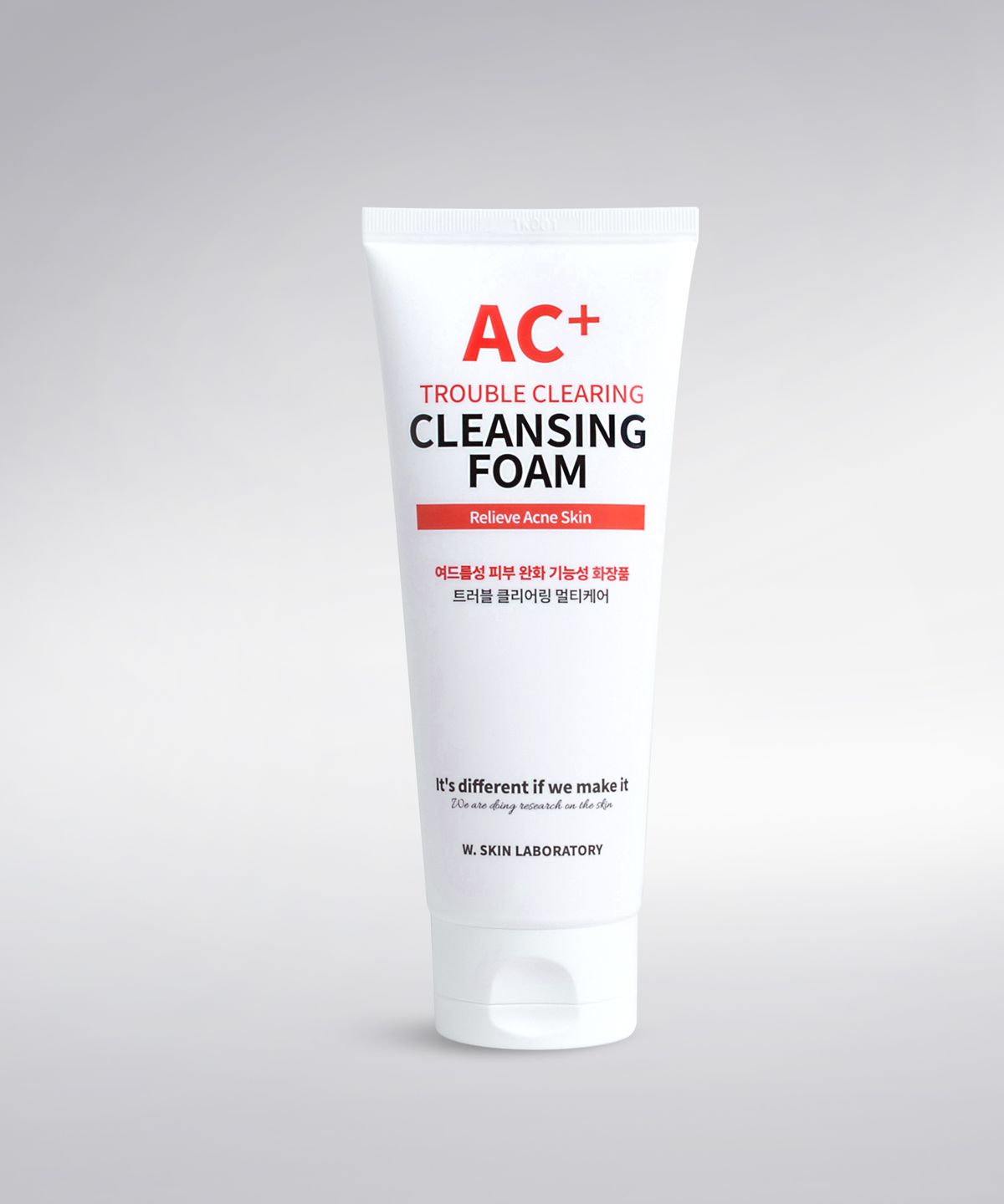 더블유피부연구소(W.SKIN LABORATORY) AC+ 트러블 클리어링 기능성 클렌징폼