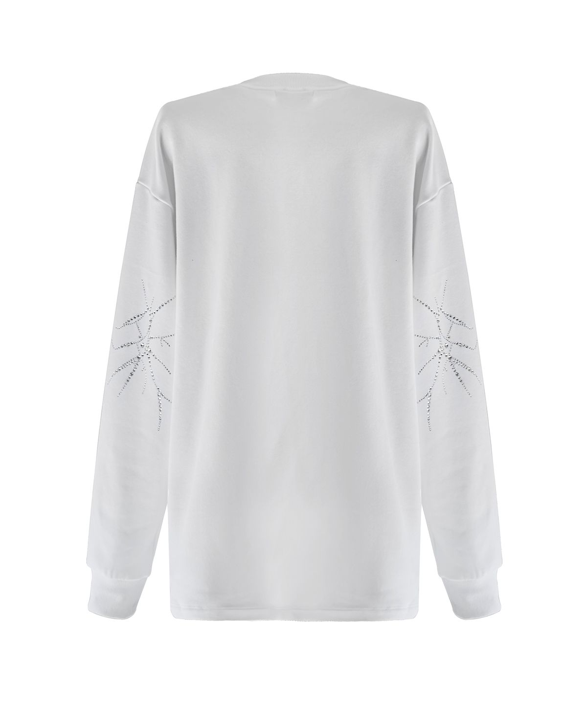 어반유니크 라벨(URBANUNIQUE LABEL) 비즈 롱 슬리브 탑 화이트