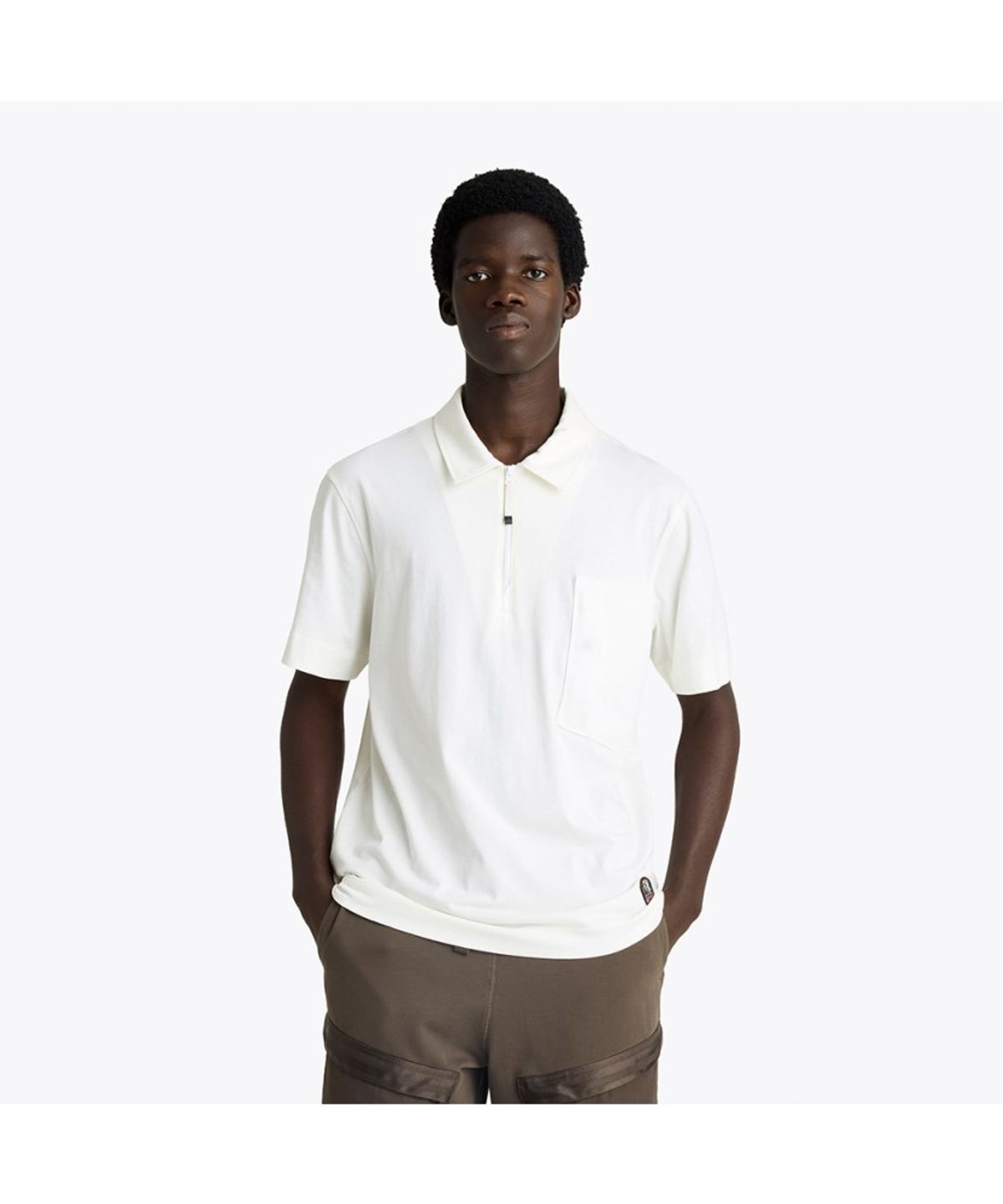 파라점퍼스(PARA JUMPERS) 남성 폴로 셔츠 보들리-Star White (26SMPMPORY04PJ0290)