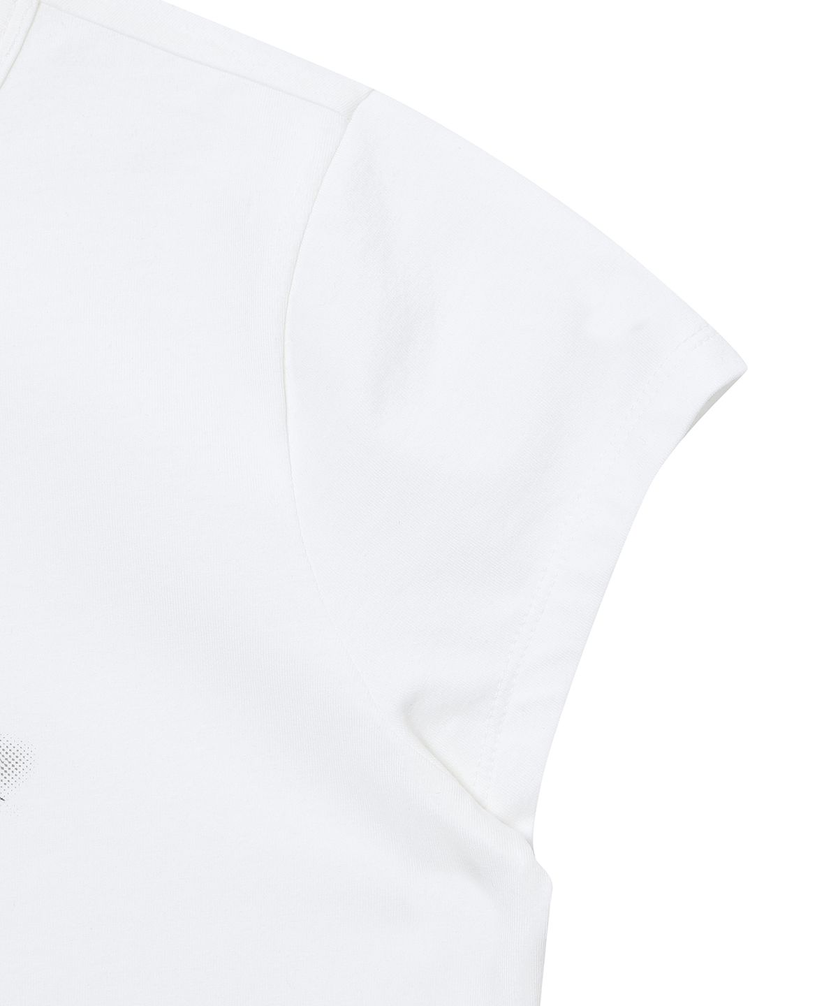슈퍼드라이(SUPERDRY) 우먼스 캡 슬리브 티셔츠 화이트 SDFISCQ41WHT