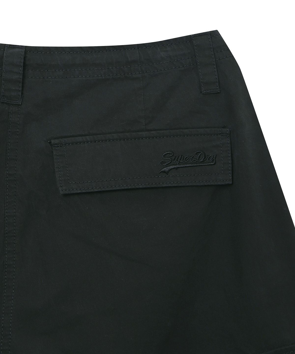 슈퍼드라이(SUPERDRY) 우먼스 카고 와이드 팬츠 차콜 SDFLDAQ47CHL