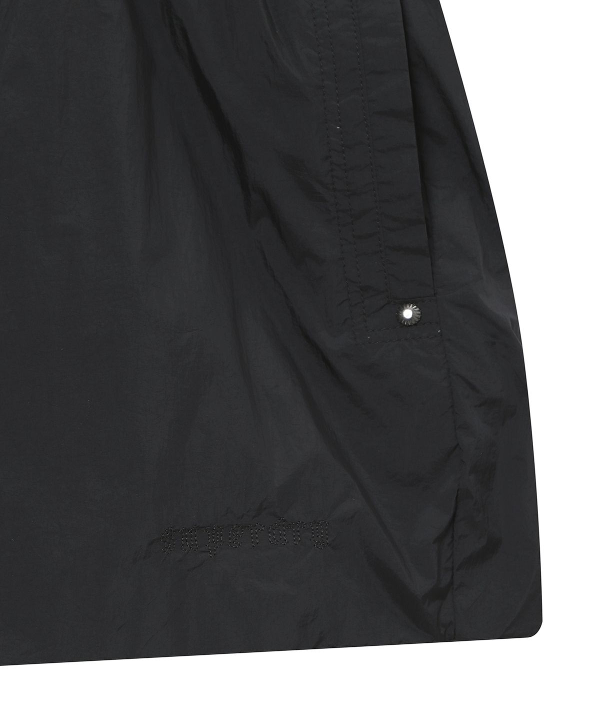 슈퍼드라이(SUPERDRY) 우먼스 글로시 나일론 숏팬츠 블랙 SDFLTCQ56BLK