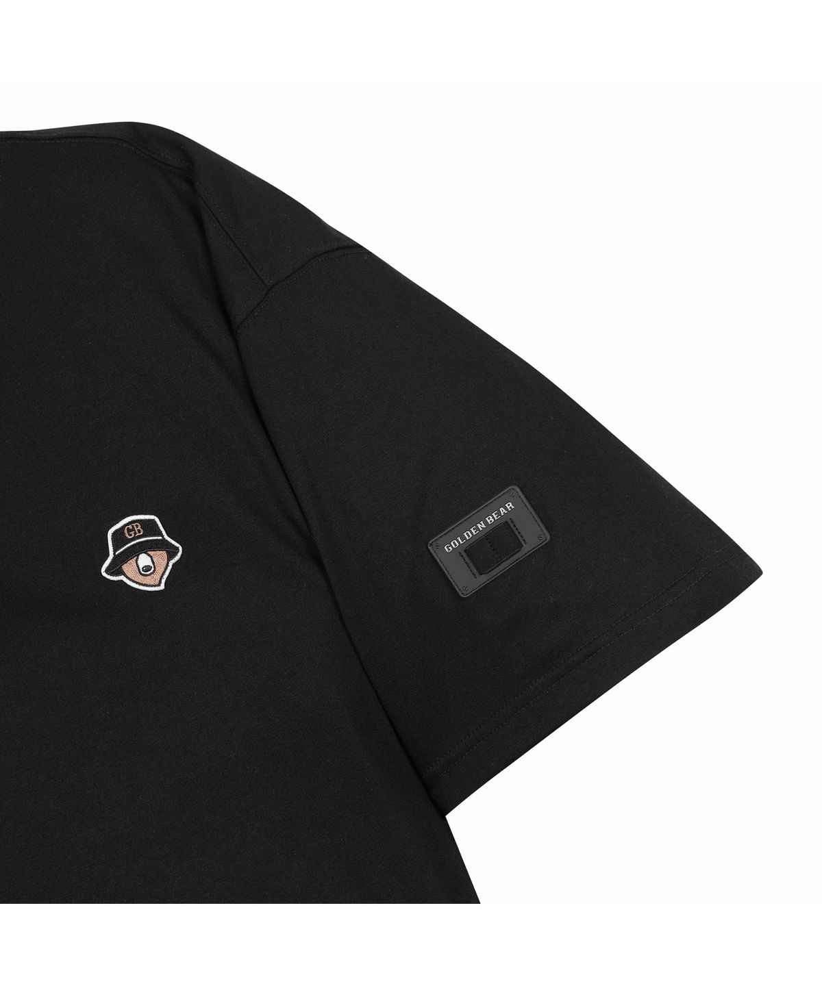 골든베어(GOLDEN BEAR) (U) Essential Half-Sleeve T-shirt G4TAM26102BKX