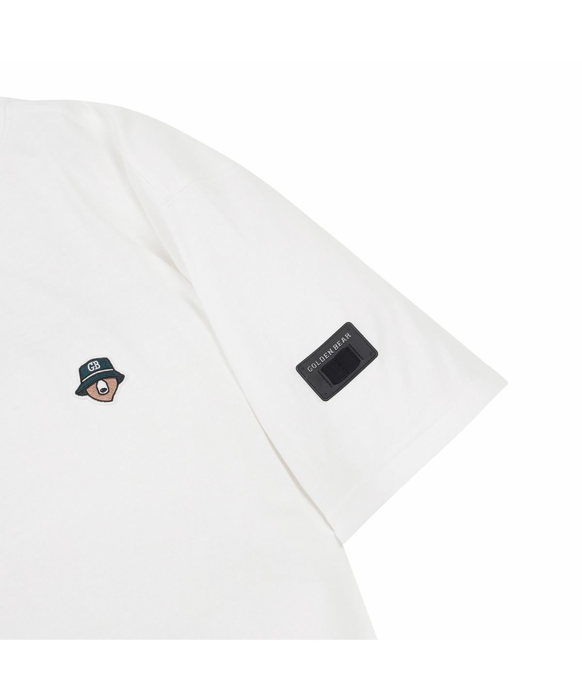 골든베어(GOLDEN BEAR) (U) Essential Half-Sleeve T-shirt G4TAM26102WHX