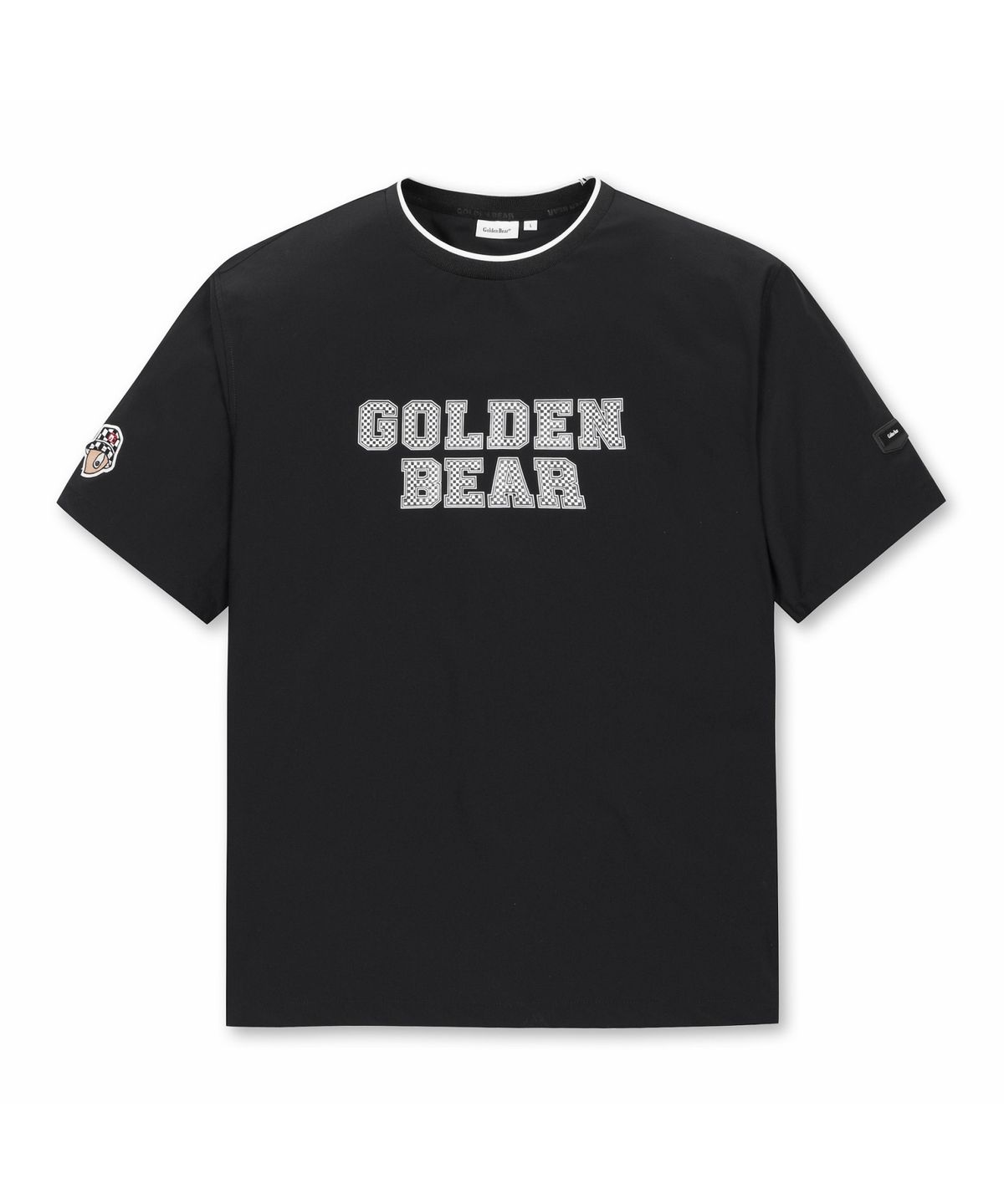 골든베어(GOLDEN BEAR) (U) Essential Cool touch T-shirt G4TAM26301BKX