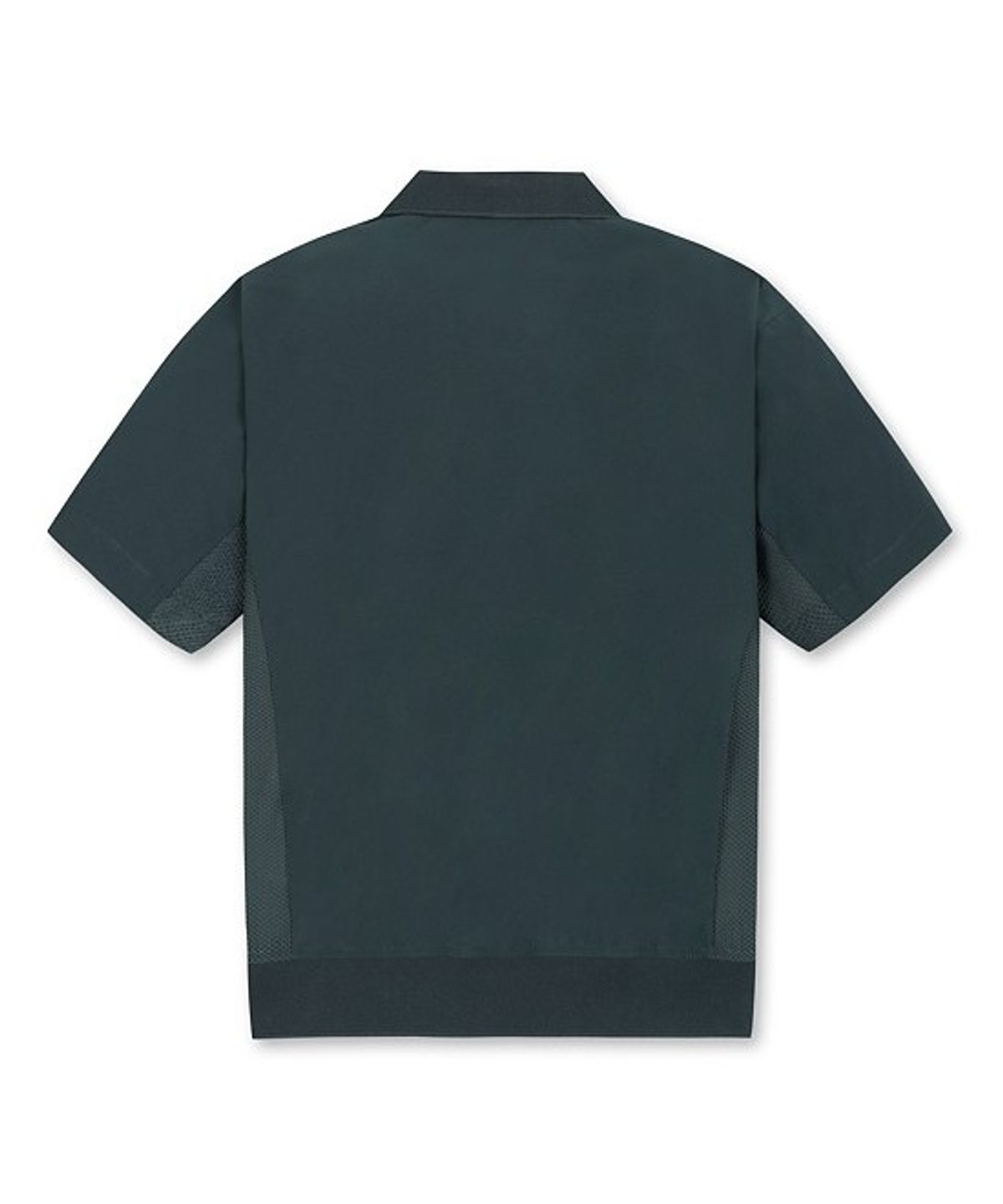 골든베어(GOLDEN BEAR) (M) Stretch Woven Mesh Hybrid Polo T-shirt G4TAM26221GRX
