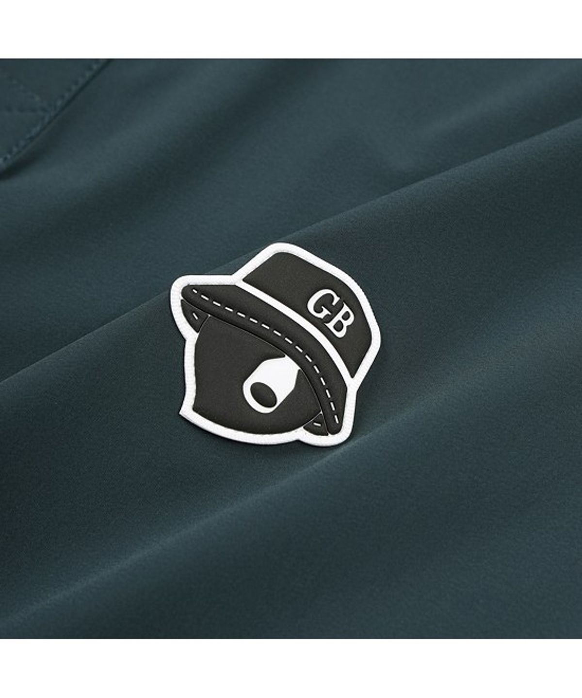 골든베어(GOLDEN BEAR) (M) Stretch Woven Mesh Hybrid Polo T-shirt G4TAM26221GRX