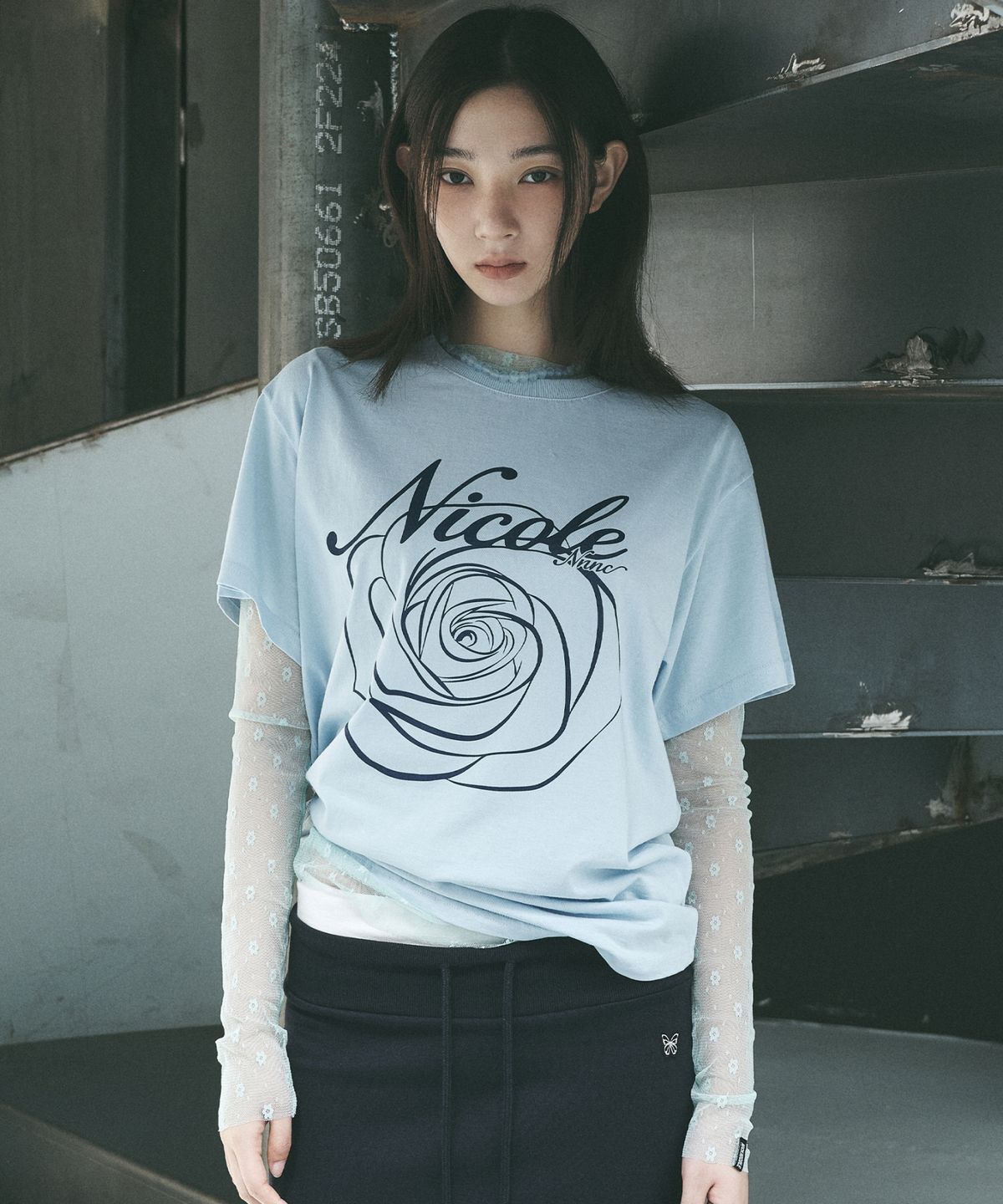 닉앤니콜(NICK&NICOLE) NICOLE ROSE SLEEVE TOP_17 COLOR