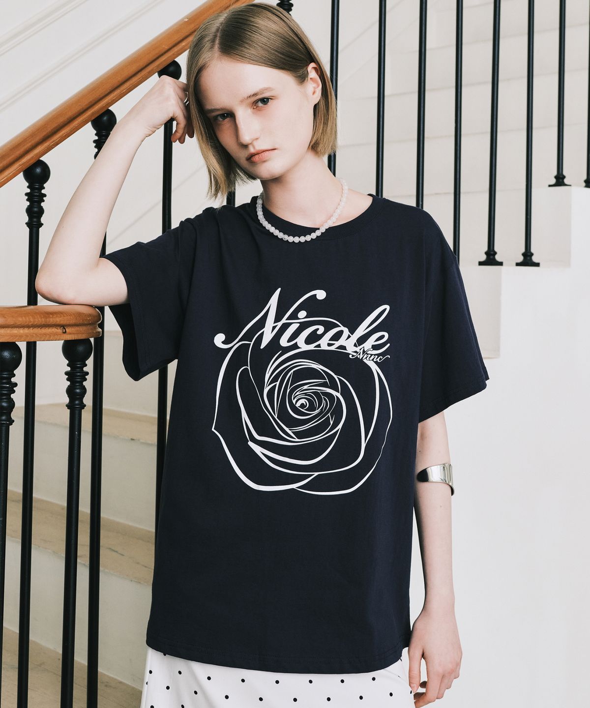 닉앤니콜(NICK&NICOLE) NICOLE ROSE SLEEVE TOP_17 COLOR